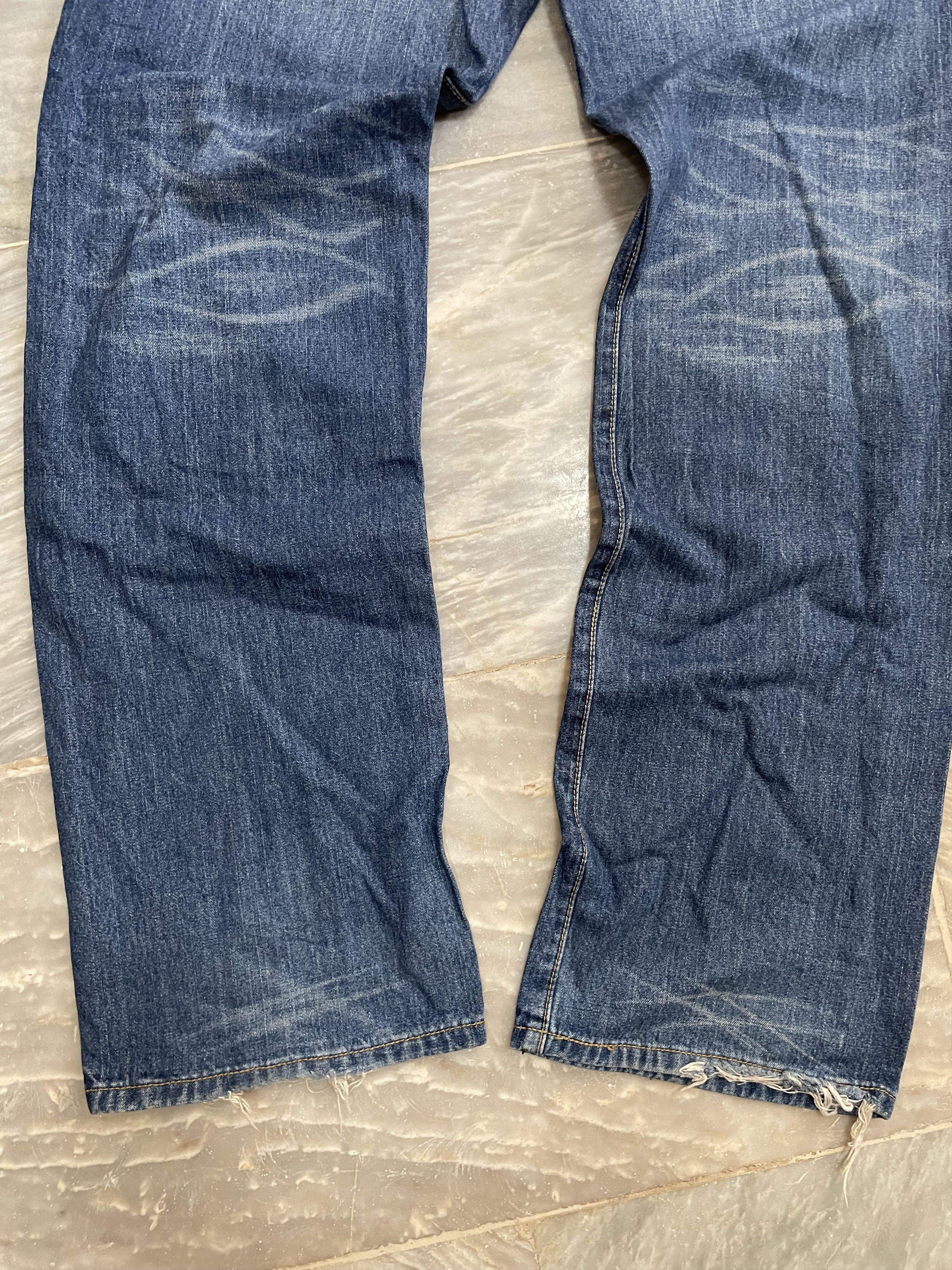 Bape × Nigo × Vintage OG Bape - Double Pocket Logo Denim Pants Size US 32 / EU 48 - 3 Thumbnail