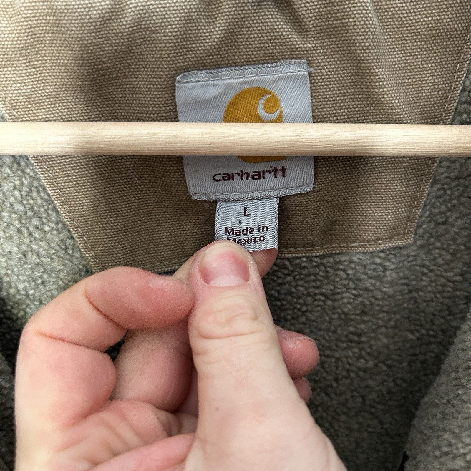 Carhartt Vintage Carhartt Sherpa-Lined Muskegon “Frontier Brown” Size US L / EU 52-54 / 3 - 11 Thumbnail