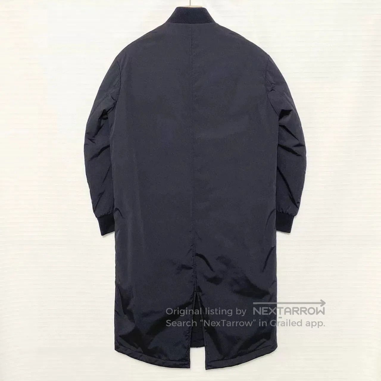 Fendi FENDI Men's Black Lapel Long-Sleeve Coat. Size US S / EU 44-46 / 1 - 1 Thumbnail
