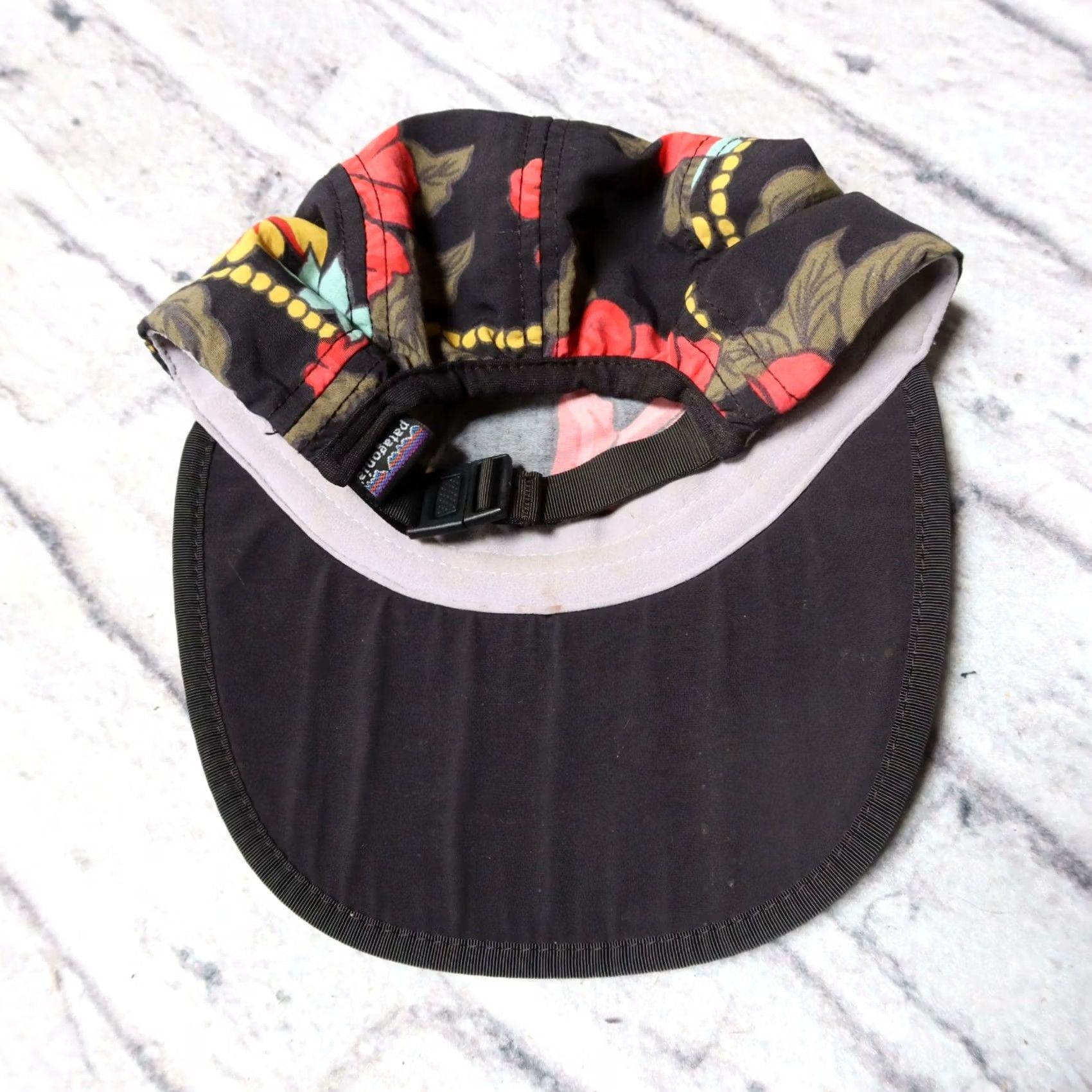 Patagonia VINTAGE Patagonia Rose Duckbill Strapback Hat Men's One Size Red Cap Size ONE SIZE - 3 Thumbnail