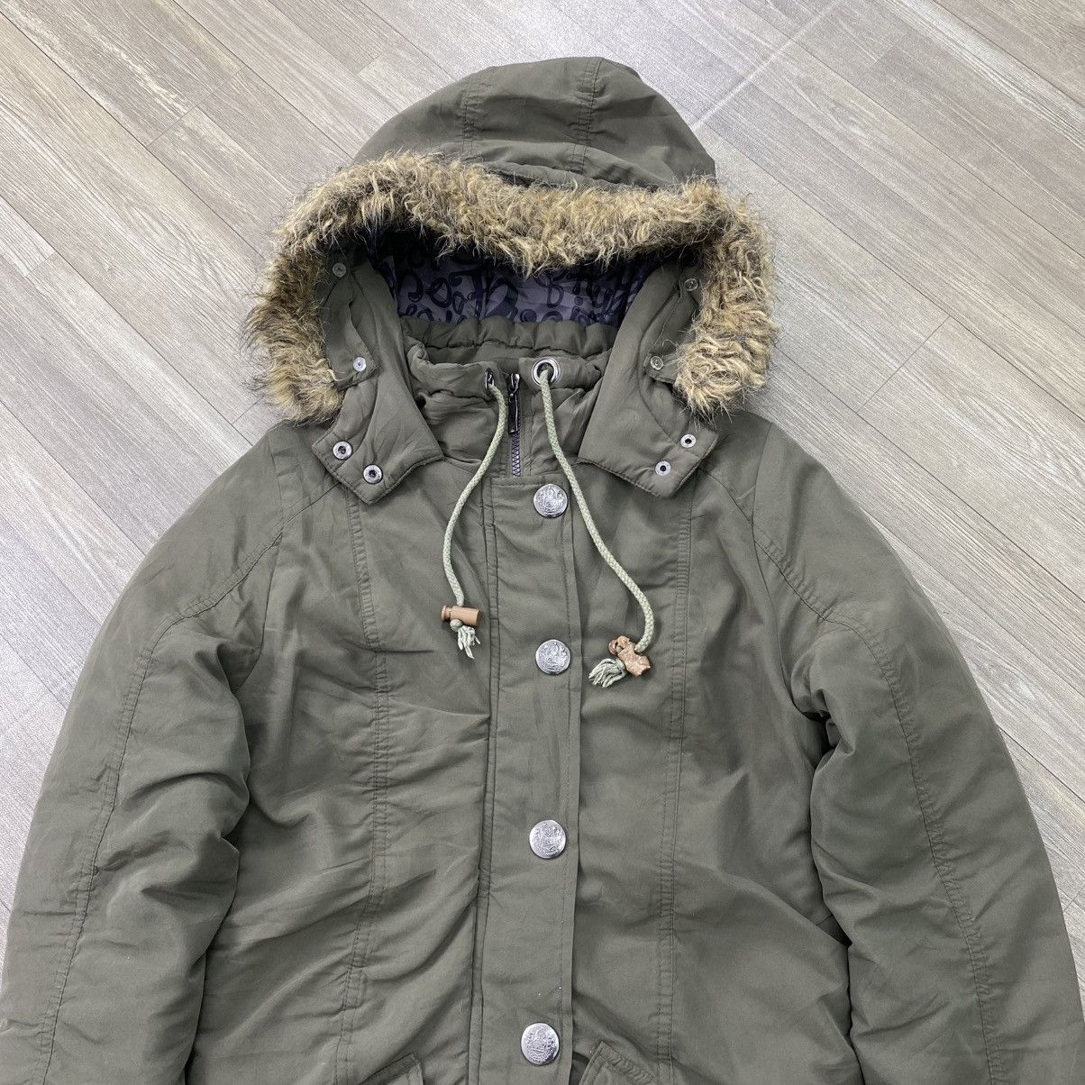 Japanese Brand 2000s Japanese Dur Er IfSixWasNine Kmrii Goa Lgb Fur Jacket Size US S / EU 44-46 / 1 - 3 Thumbnail