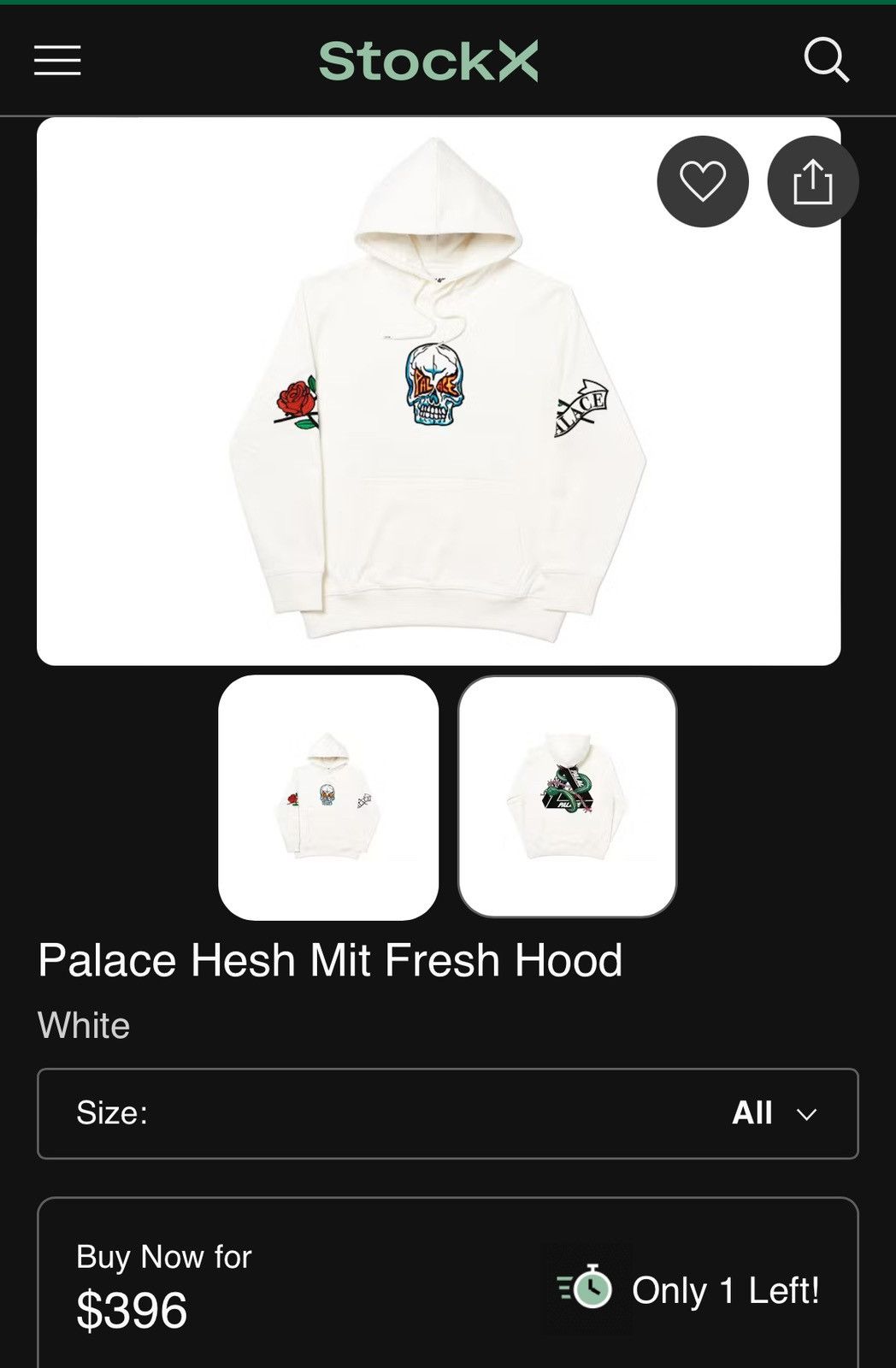 Palace Hesh mit fresh hood Grailed