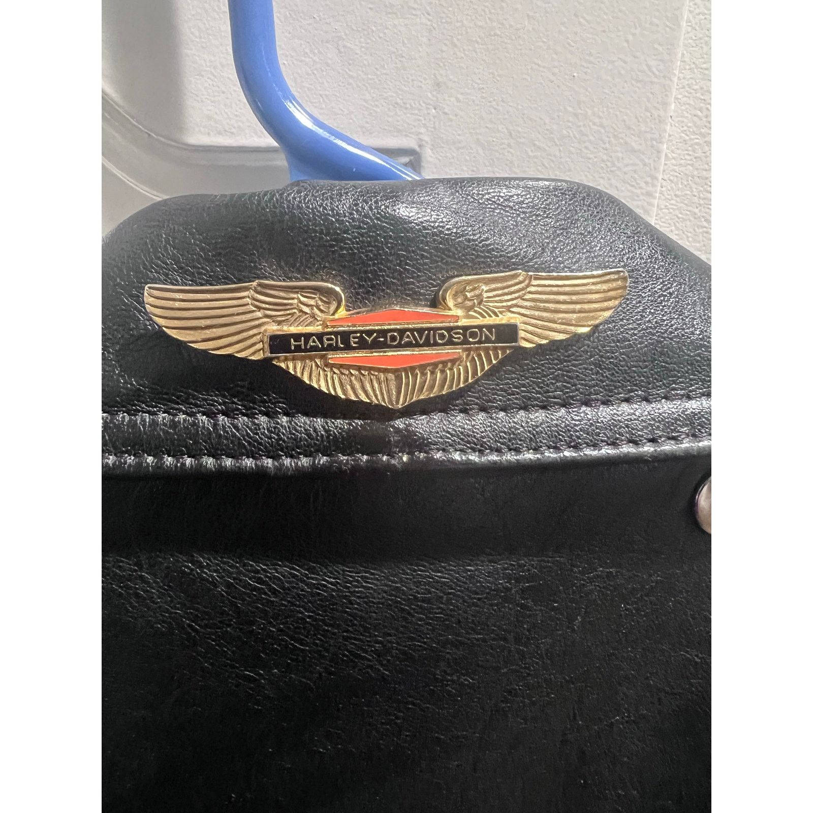 Harley Davidson Harley-Davidson Men’s Leather Jacket 44 L Black Eagle Patch Size L / US 10 / IT 46 - 5 Thumbnail