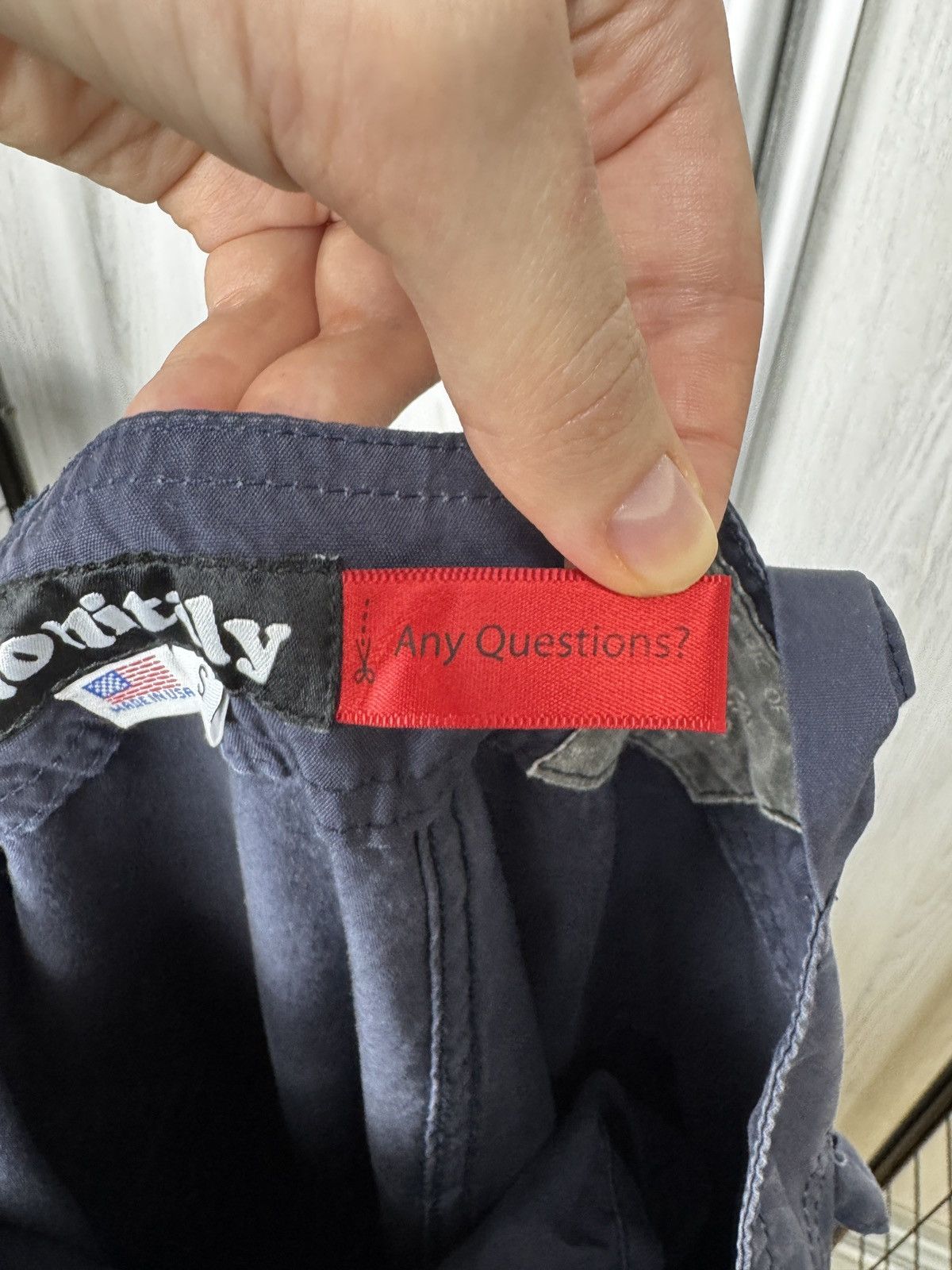 Monitaly Monitaly navy blue cotton made in USA overall size S Size US 30 / EU 46 - 12 Thumbnail