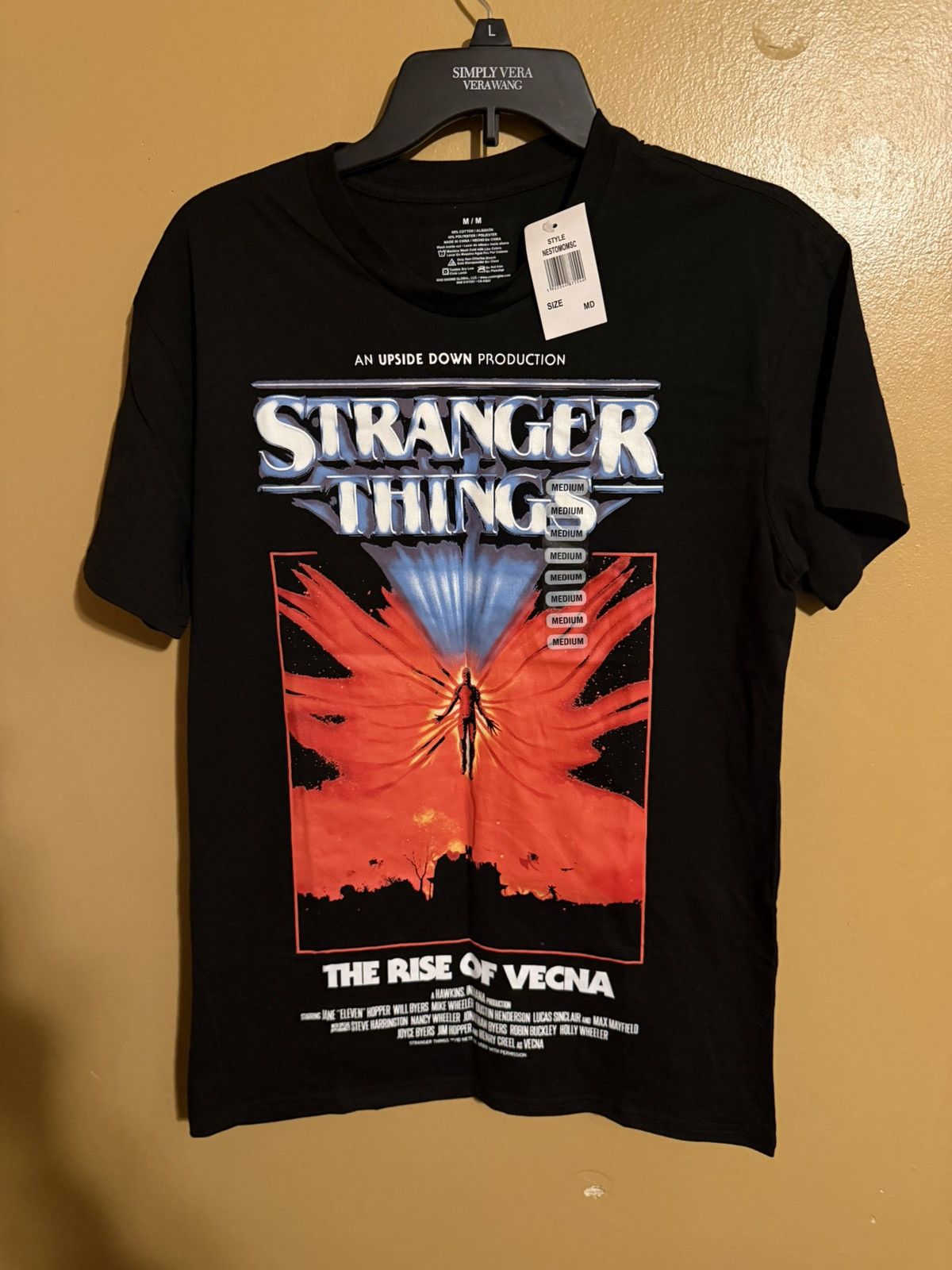 Other Stranger Things Black Graphic T-Shirt Meduim Size US M / EU 48-50 / 2 - 1 Thumbnail