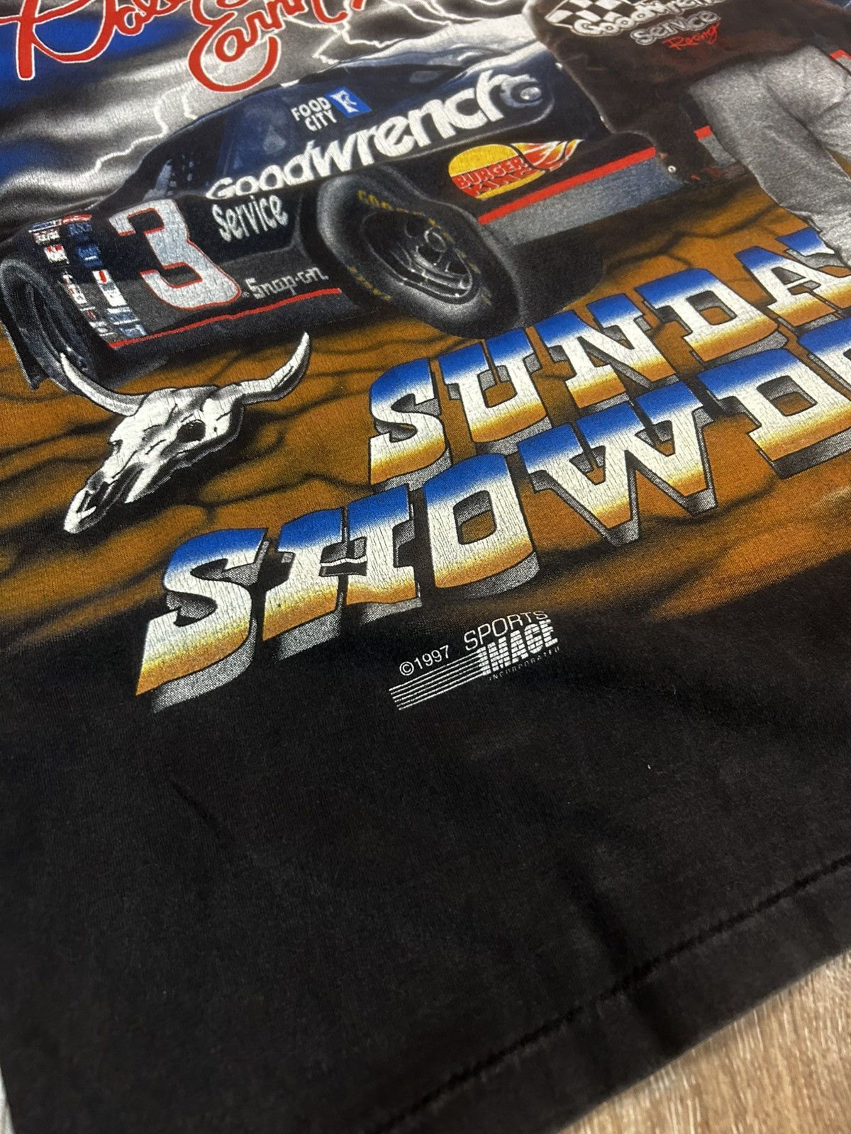 Chase Authentics × NASCAR × Vintage Super sick vintage 90s Dale Earnhardt AOP tee Size US XL / EU 56 / 4 - 8 Thumbnail