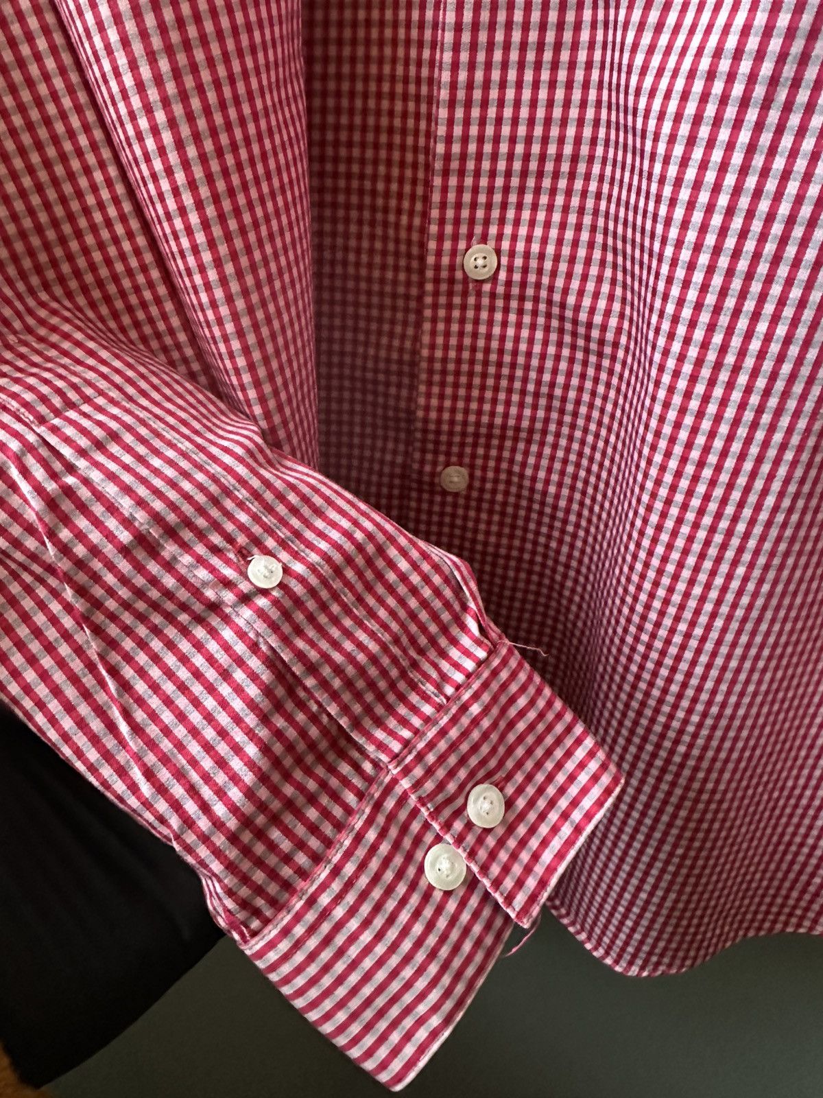 Kenneth Cole Kenneth Cole Check Shirt Size L Size US L / EU 52-54 / 3 - 4 Thumbnail