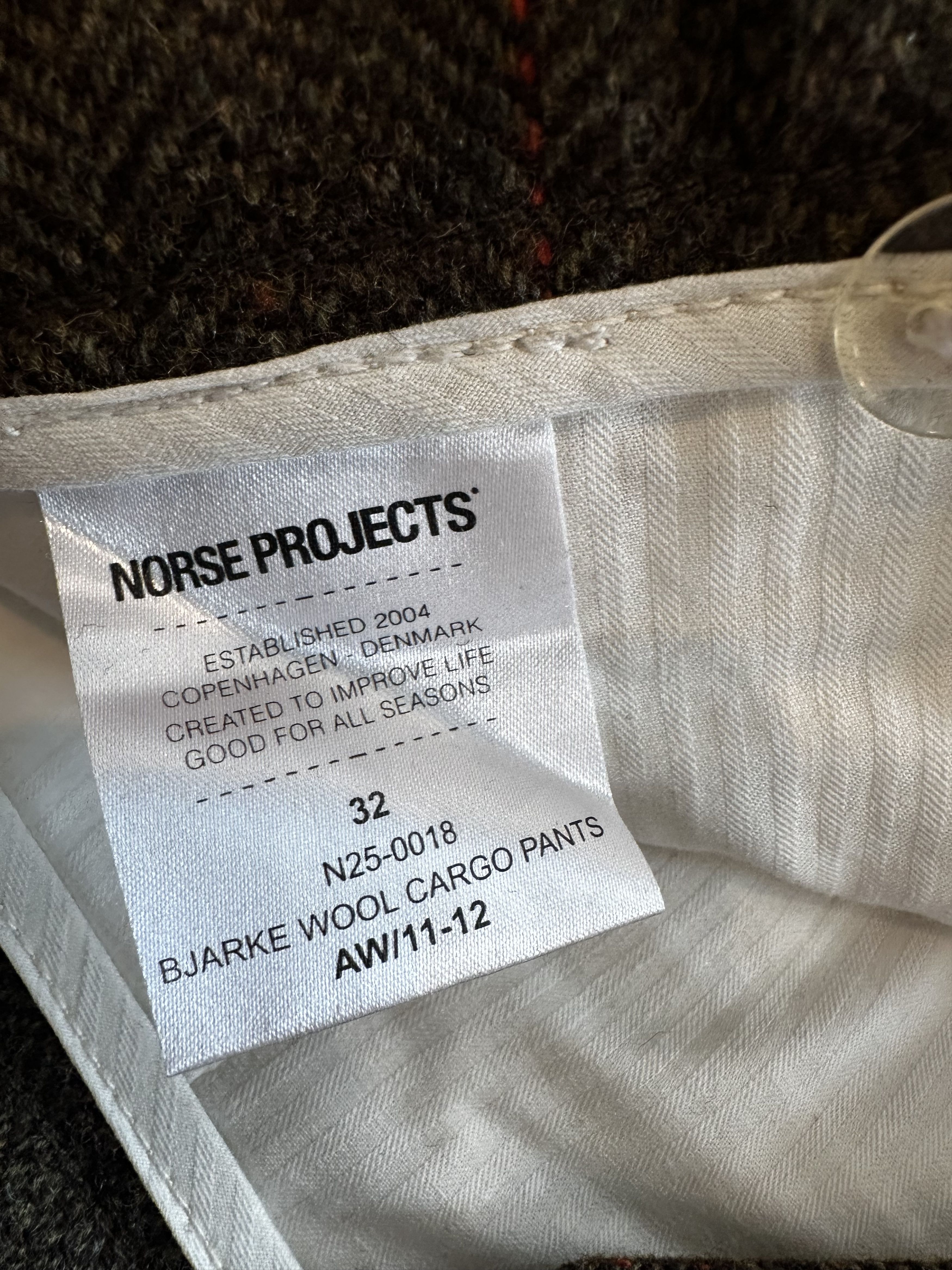 Norse Projects NORSE | WOOL PANTS AW11 / SS12 Size US 32 / EU 48 - 3 Thumbnail