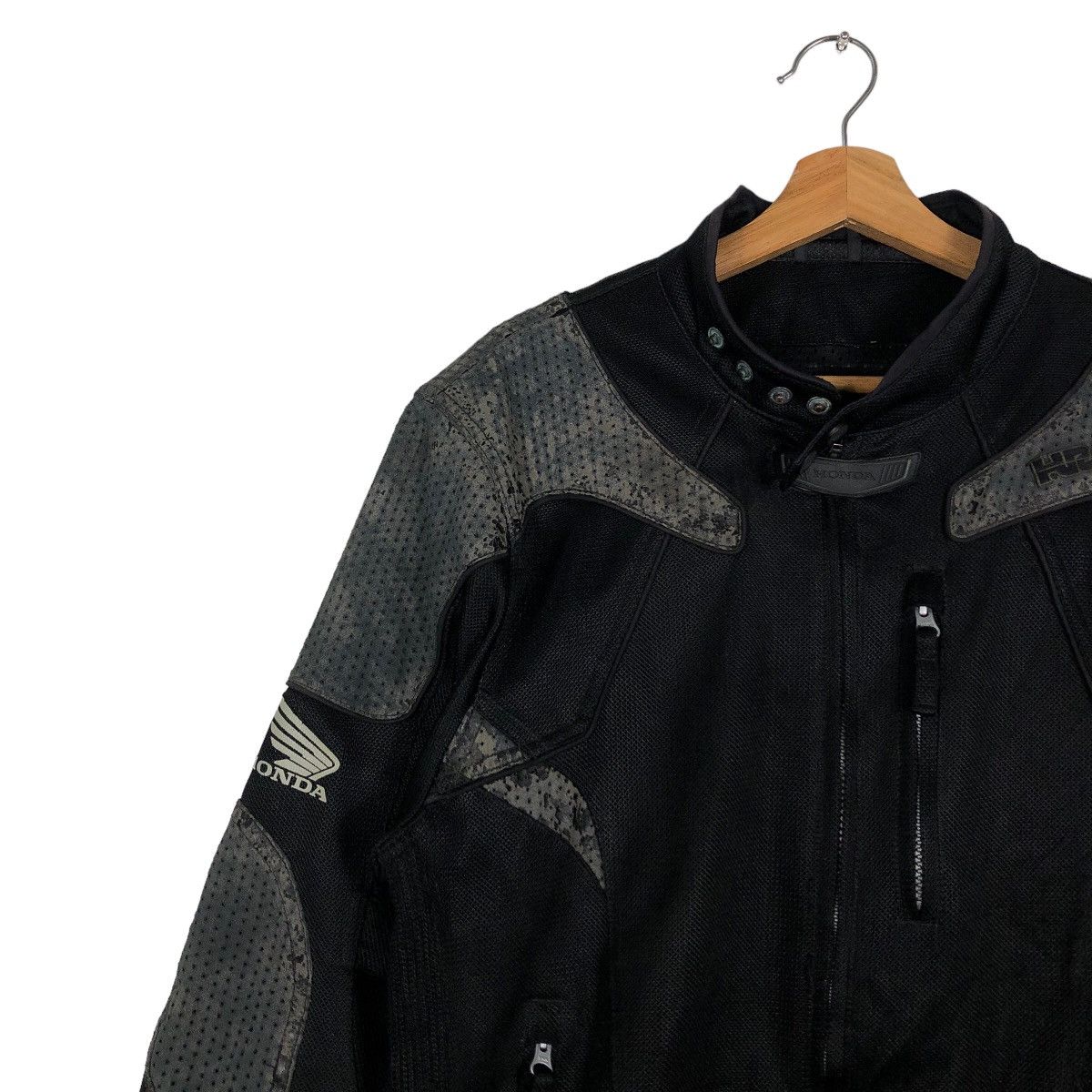 Japanese Brand 🔥Vintage Honda Racing Biker Jacket Big Logo Safety Racer Size US L / EU 52-54 / 3 - 6 Thumbnail