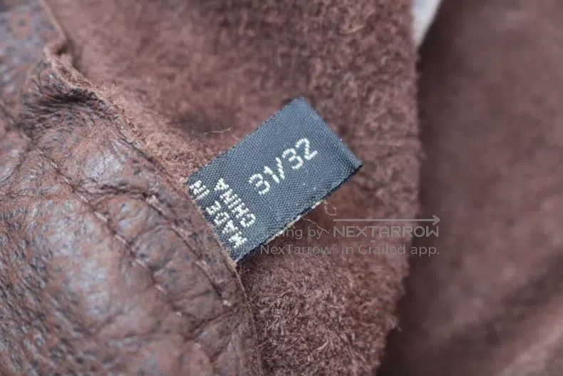 RRL Ralph Lauren RRL Ralph Lauren Vintage distressed denim with crackle-tex Size US 31 - 8 Thumbnail
