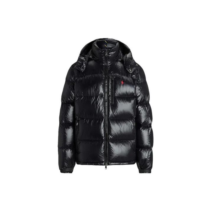 Polo Ralph Lauren Polo Ralph Lauren Men's Black Fitted Down Jacket Size US M / EU 48-50 / 2 - 1 Thumbnail
