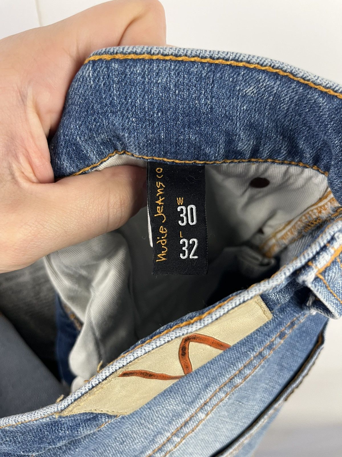 Nudie Jeans Nudie Jeans Men's Cotton Denim Jeans Size 30x32 Size US 30 / EU 46 - 9 Thumbnail
