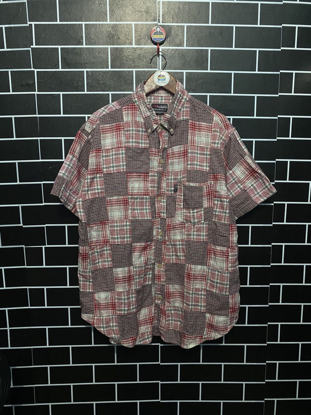 O'Neill × Vintage O’neill vintage short sleeve shirts button up Size US L / EU 52-54 / 3 - 1 Thumbnail