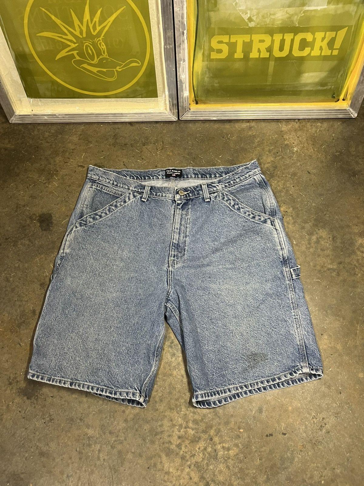 Polo Ralph Lauren Vintage Polo Jeans Co. Ralph Lauren Carpenter Shorts SIZE 38 Size US 38 / EU 54 - 1 Thumbnail