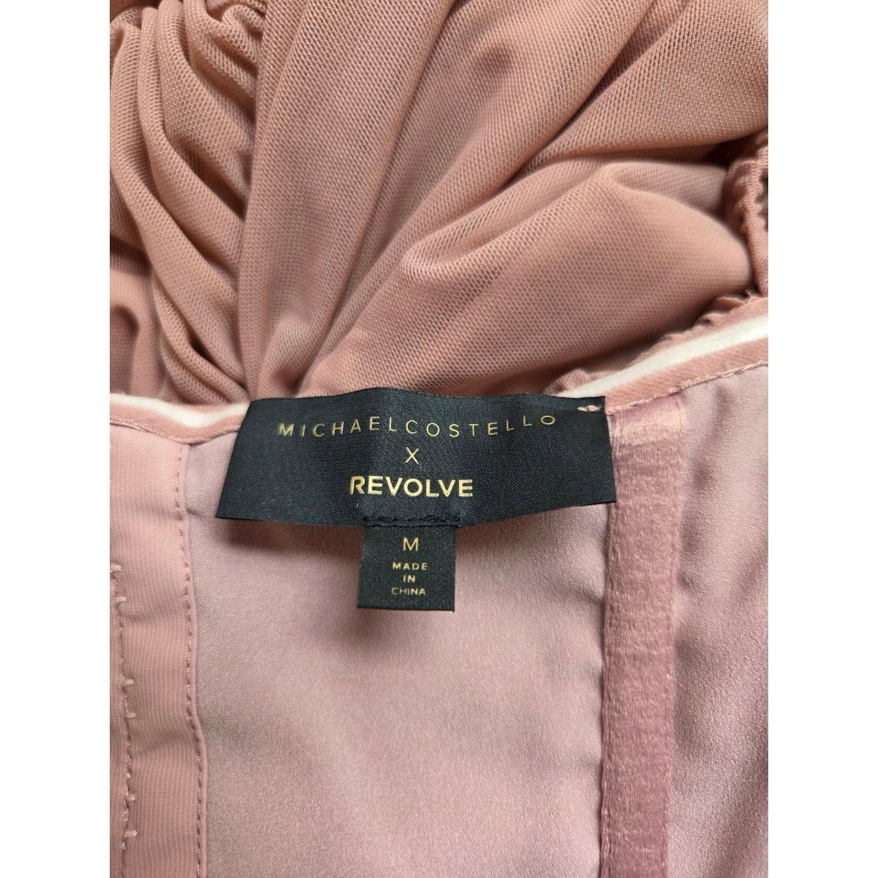 REVOLVE Michael Costello REVOLVE Micah Dress Ruched Mini Pink Medium Size M / US 6-8 / IT 42-44 - 12 Thumbnail