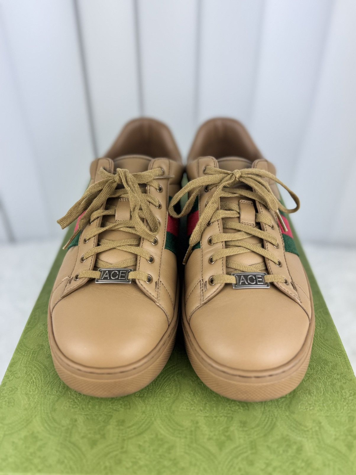 Gucci Gucci Ace Sneakers – Quartz Size US 9 / EU 42 - 3 Thumbnail