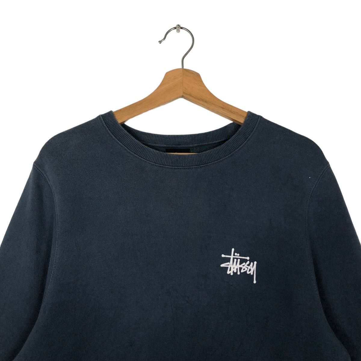 Stussy 🔥90’s Vintage Crewneck Sweatshirt Stussy Big Logo Spell Out Size US S / EU 44-46 / 1 - 3 Thumbnail