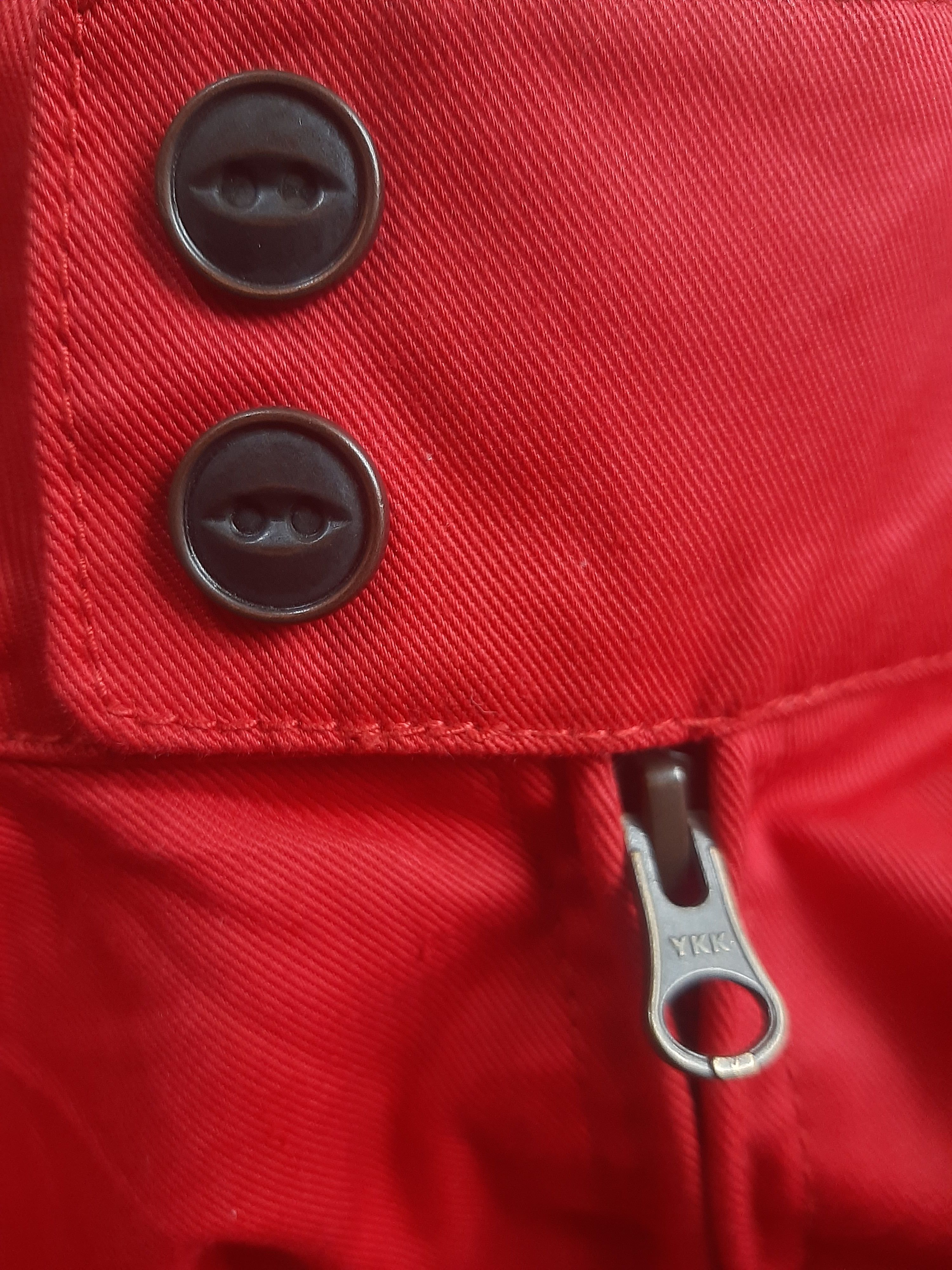 Kadoya Red🔥Kadoya K's Leather Moto Racing Jacket Size US M / EU 48-50 / 2 - 4 Thumbnail