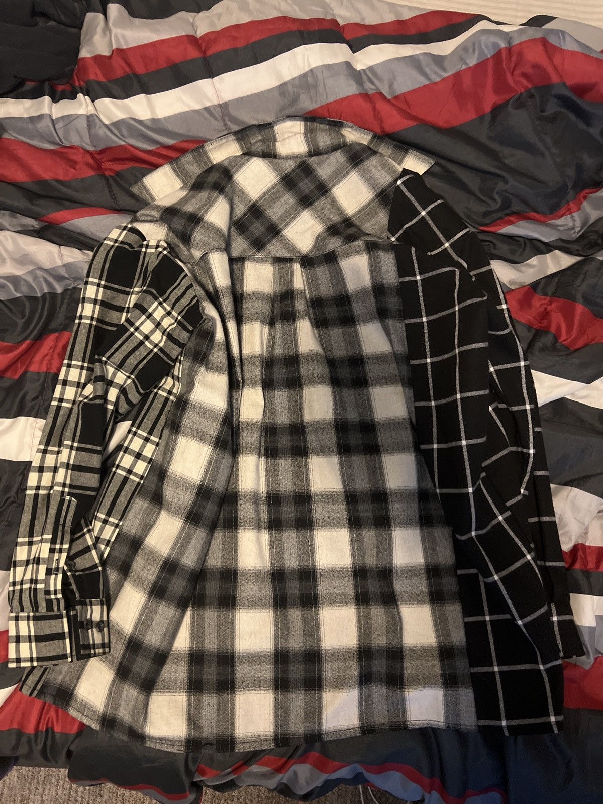 Japanese Brand Ajobyajo tri flannel Size US M / EU 48-50 / 2 - 2 Thumbnail