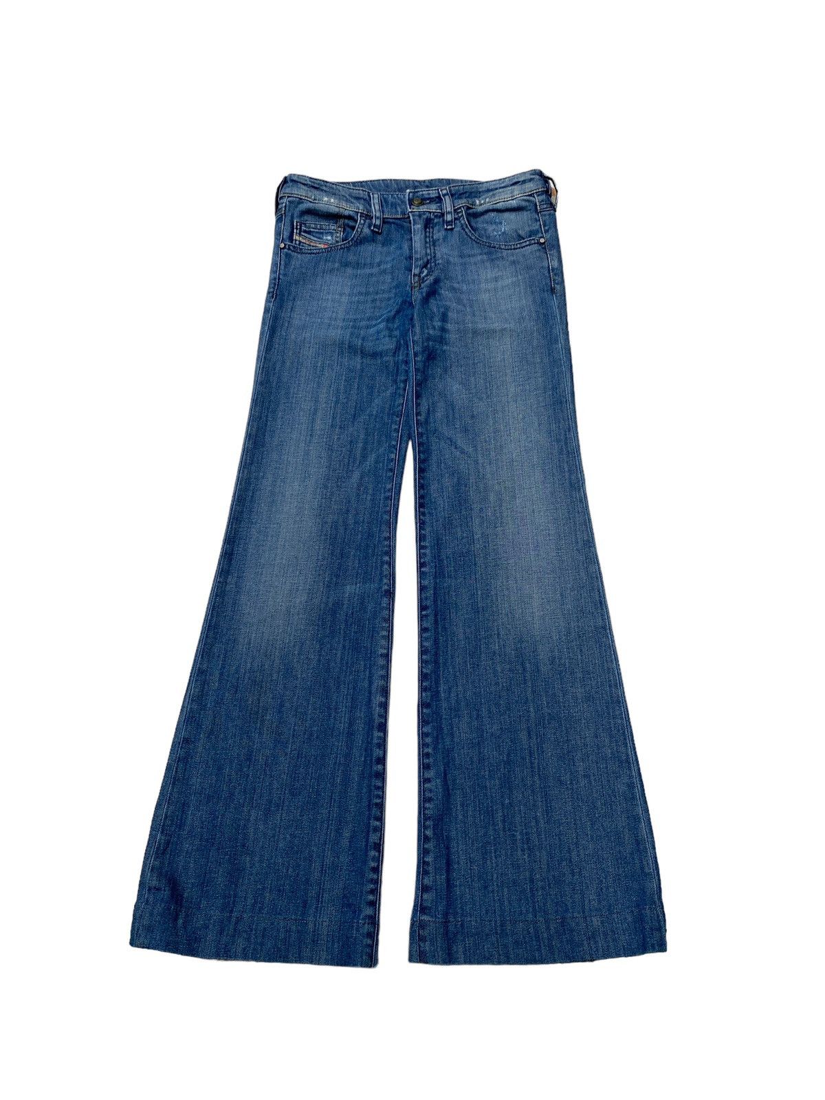 Vintage Vintage Brand Diesel Industry Flared Jeans 1990s Size US 28 / EU 44 - 1 Thumbnail