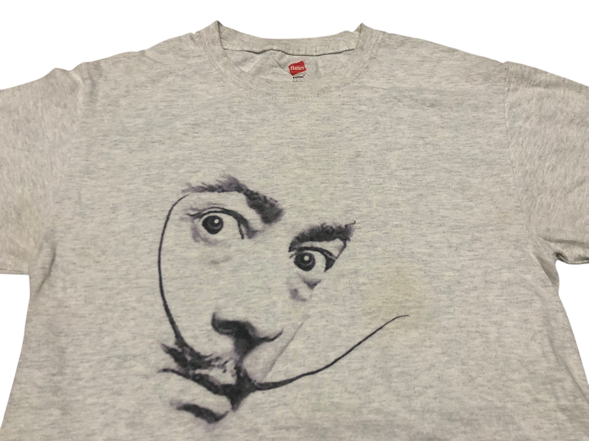 Vintage 🔥Vintage SALVADOR DALI Rare Portrait Face Tee Hard to Find Size US S / EU 44-46 / 1 - 6 Thumbnail
