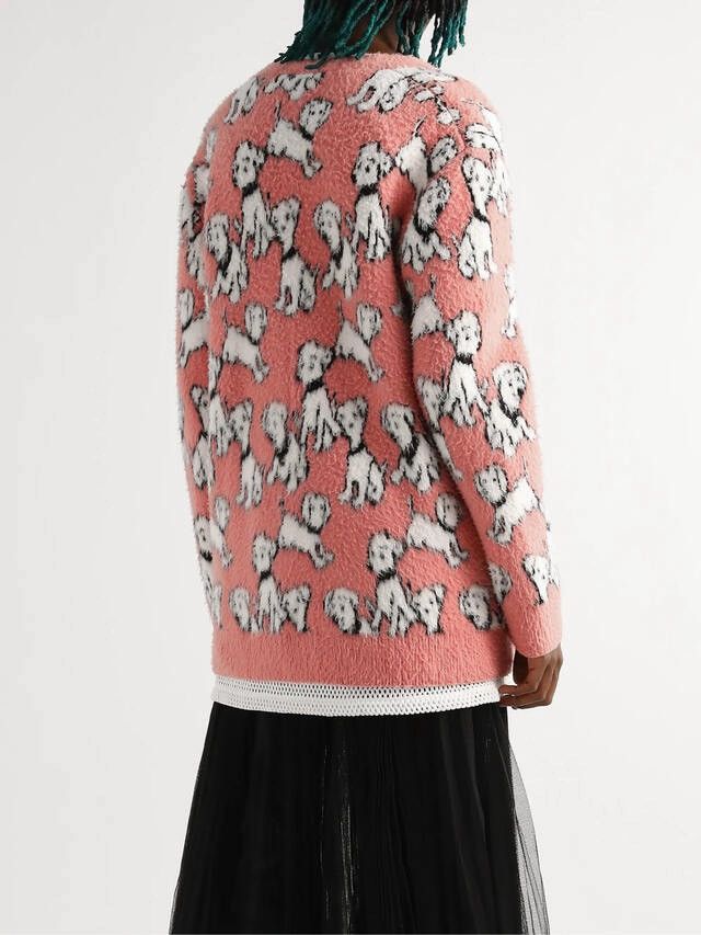 Celine Celine 22SS artist jacquard pattern cardigan sz M Size US M / EU 48-50 / 2 - 4 Thumbnail