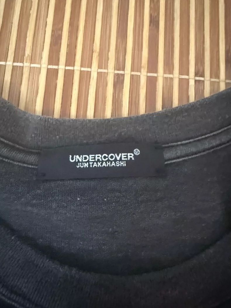 Undercover UNDERCOVER Black Short Sleeve T-Shirt Size US L / EU 52-54 / 3 - 3 Thumbnail