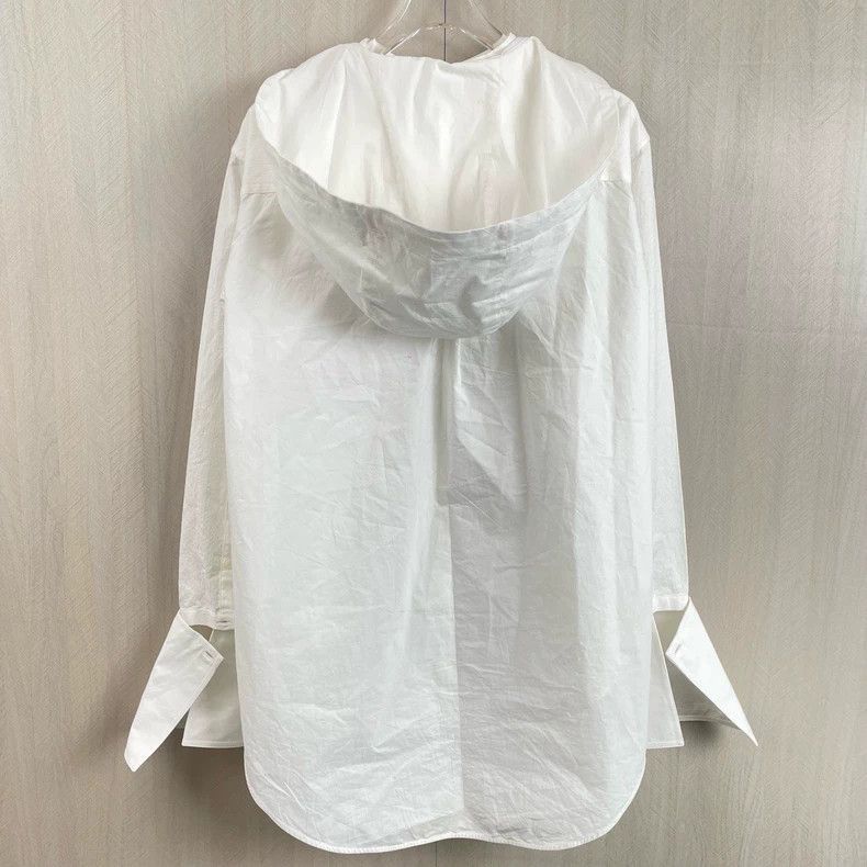 Loewe Loewe Cotton Hooded Detachable Shirt Jacket Size US M / EU 48-50 / 2 - 3 Thumbnail