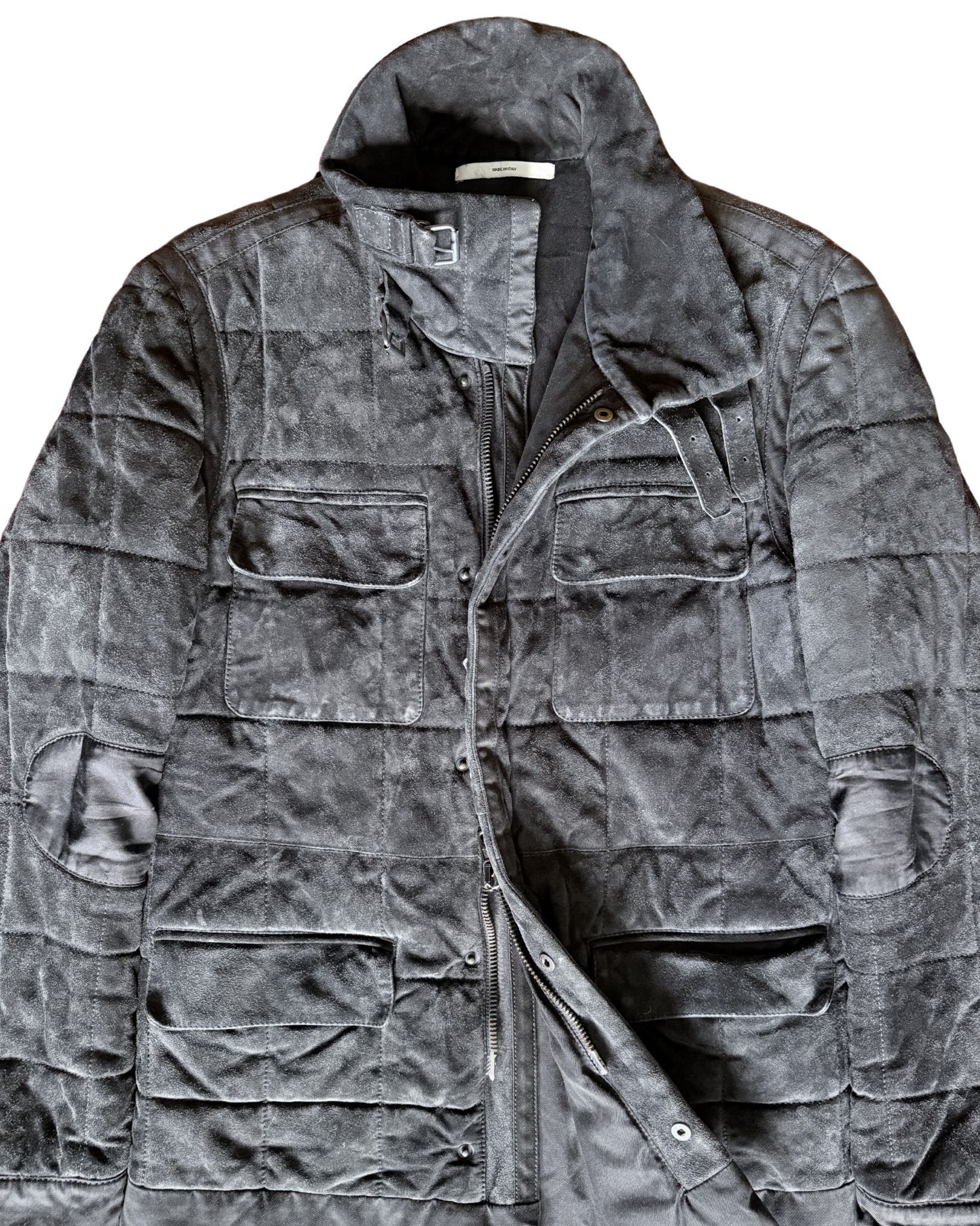 Yves Saint Laurent YSL By Tom Ford F/W 2002 Suede Military Jacket Size US M / EU 48-50 / 2 - 5 Thumbnail