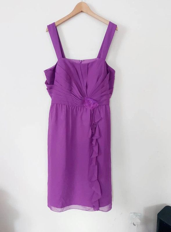 Vintage Jacques Vert dress 20 EU 48 Size XXL / US 16-18 / IT 52-54 - 3 Thumbnail