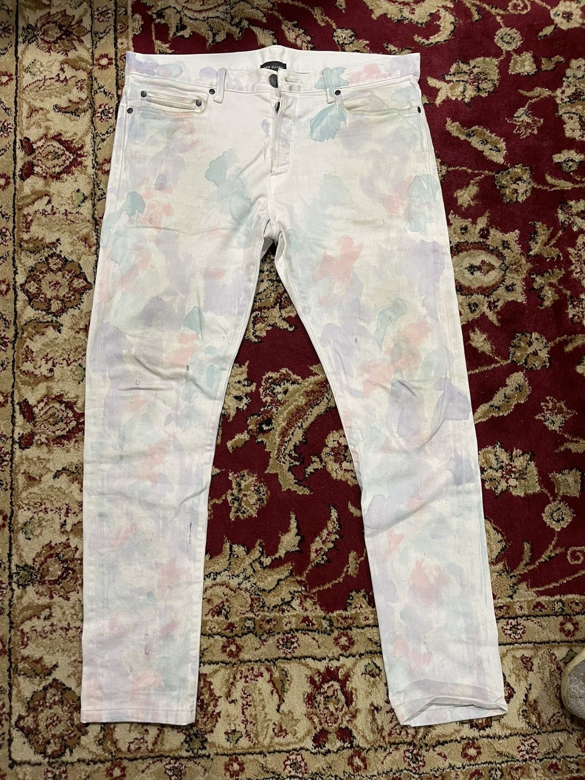 John Elliott John Elliot Painters Paint water color jeans Size US 34 / EU 50 - 1 Thumbnail