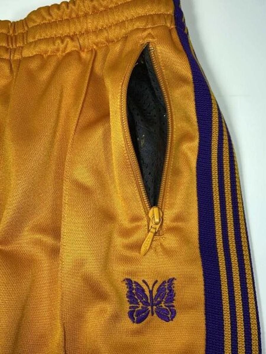 Needles Needles Track Pants Poly Smooth Polyester Yellow Size US 28 / EU 44 - 4 Thumbnail