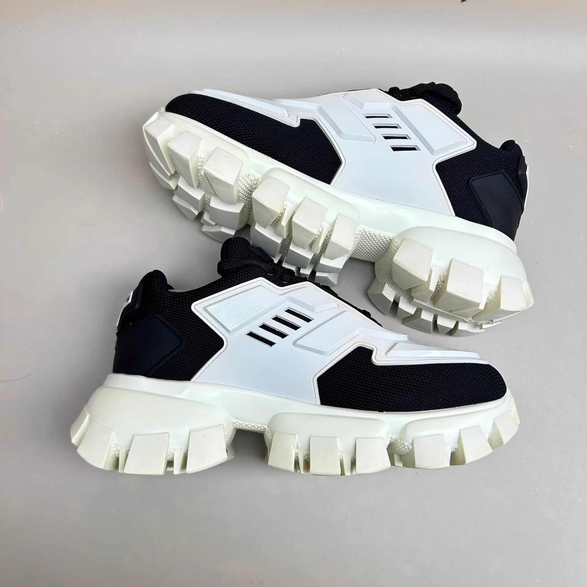 Prada Prada Black & White Platform Gear Shoes 35 95New Size US 4.5 / IT 34.5 - 4 Thumbnail