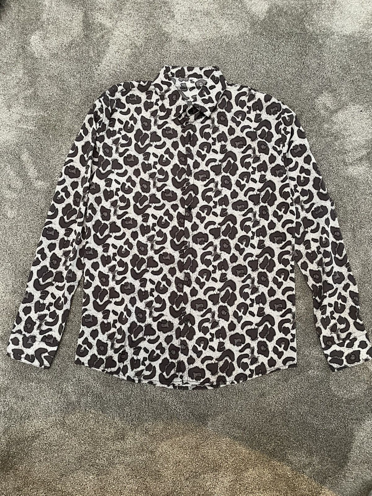 Japanese Brand Japaneese leopard print shirt Size US S / EU 44-46 / 1 - 1 Thumbnail