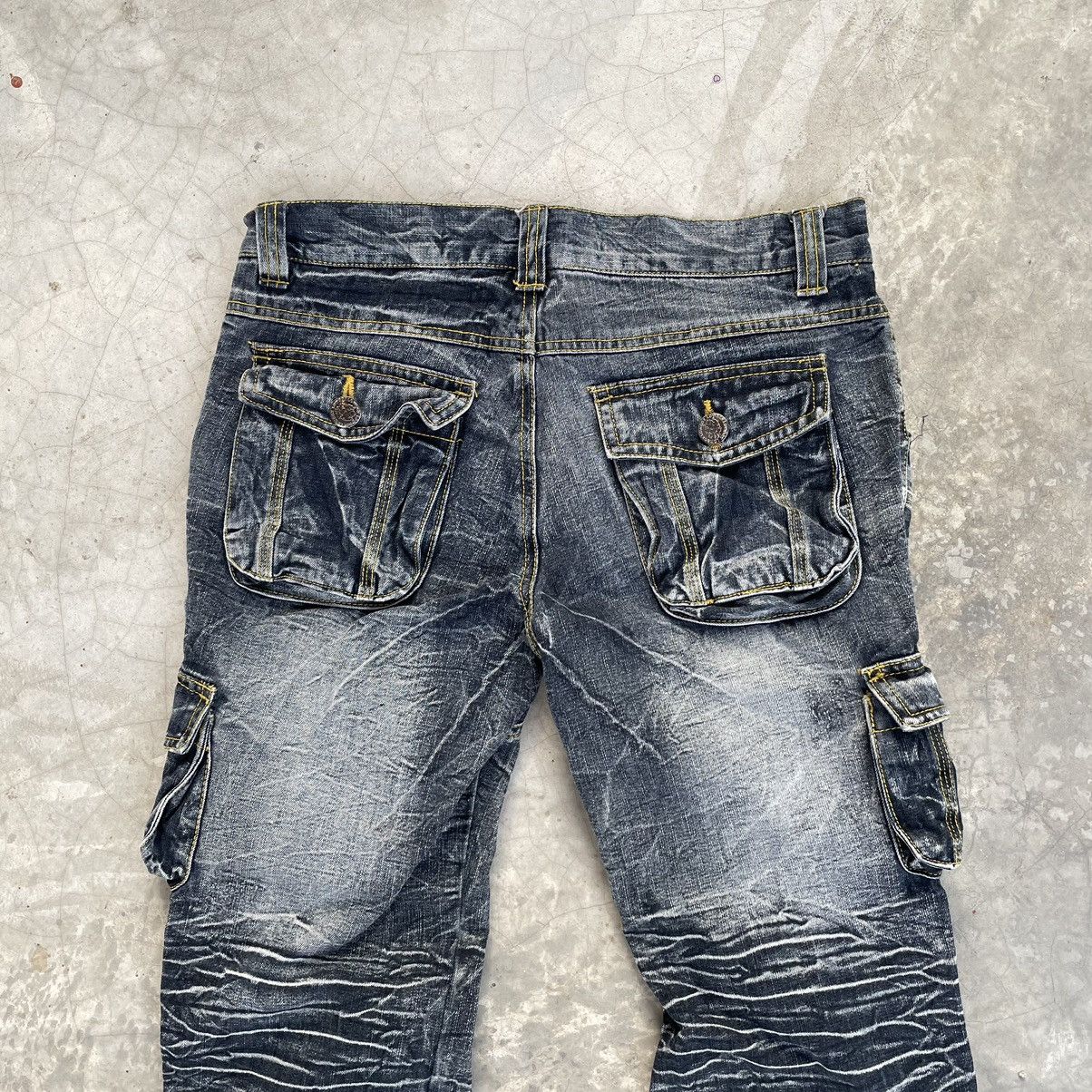 LOWBOX Vintage Lowbox Bondage Seditionaries Punk LGB Style Denim Size US 31 - 4 Thumbnail