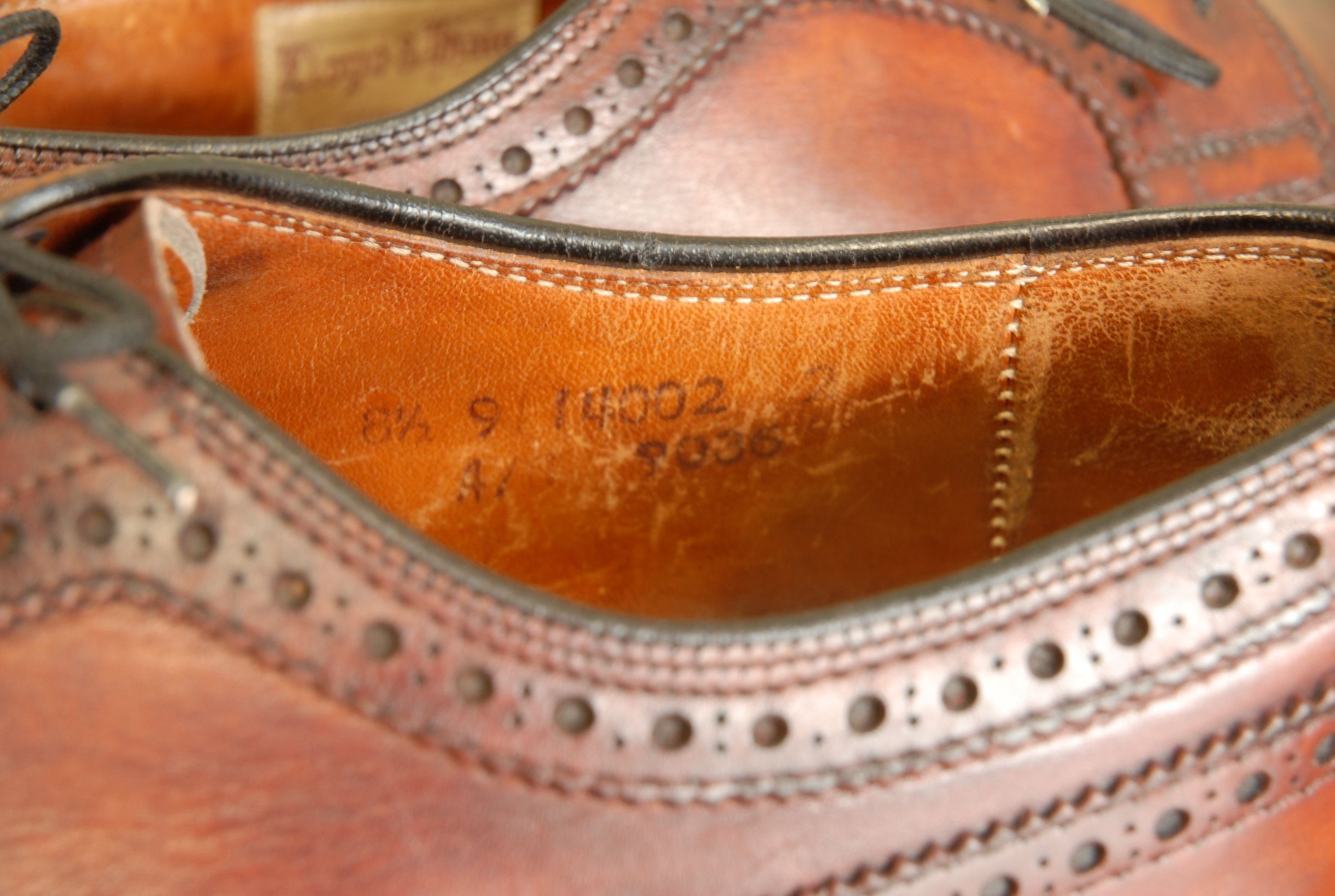 Vintage Lloyd & Haig Custom Goodyear welted derby Size US 8.5 / EU 41-42 - 8 Thumbnail