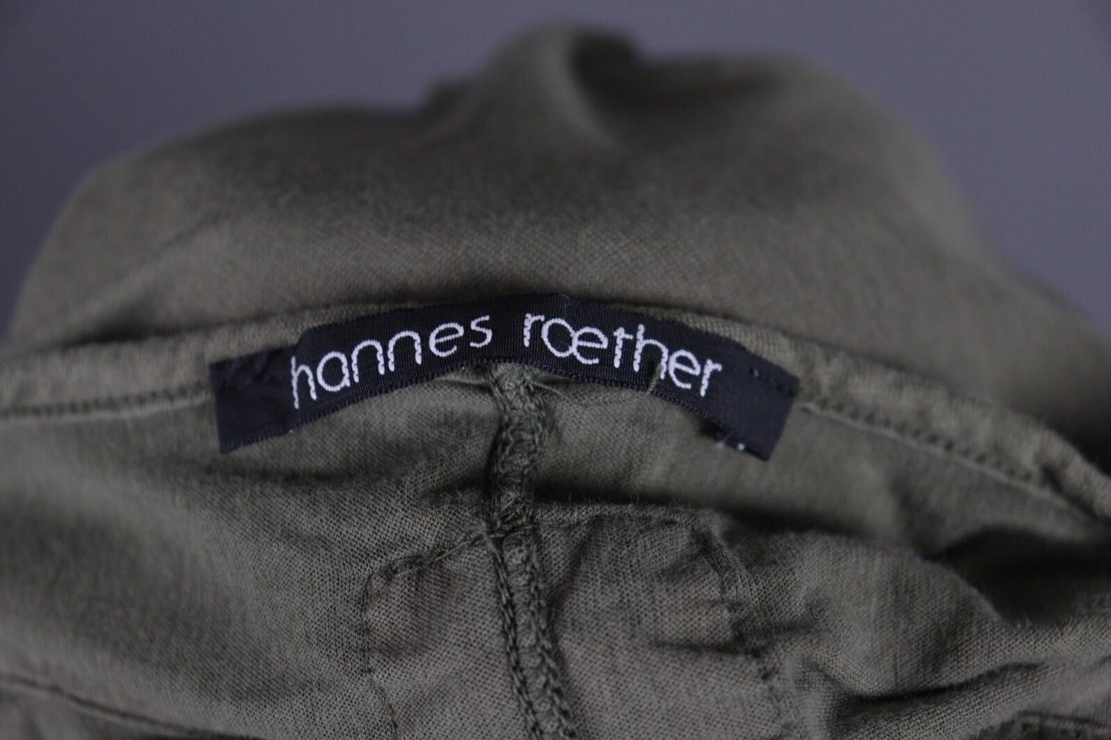 hannes roether Hannes Roether Khaki Green Summer Loose Tunic Dress Size 2 Size XS / US 0-2 / IT 36-38 - 12 Thumbnail