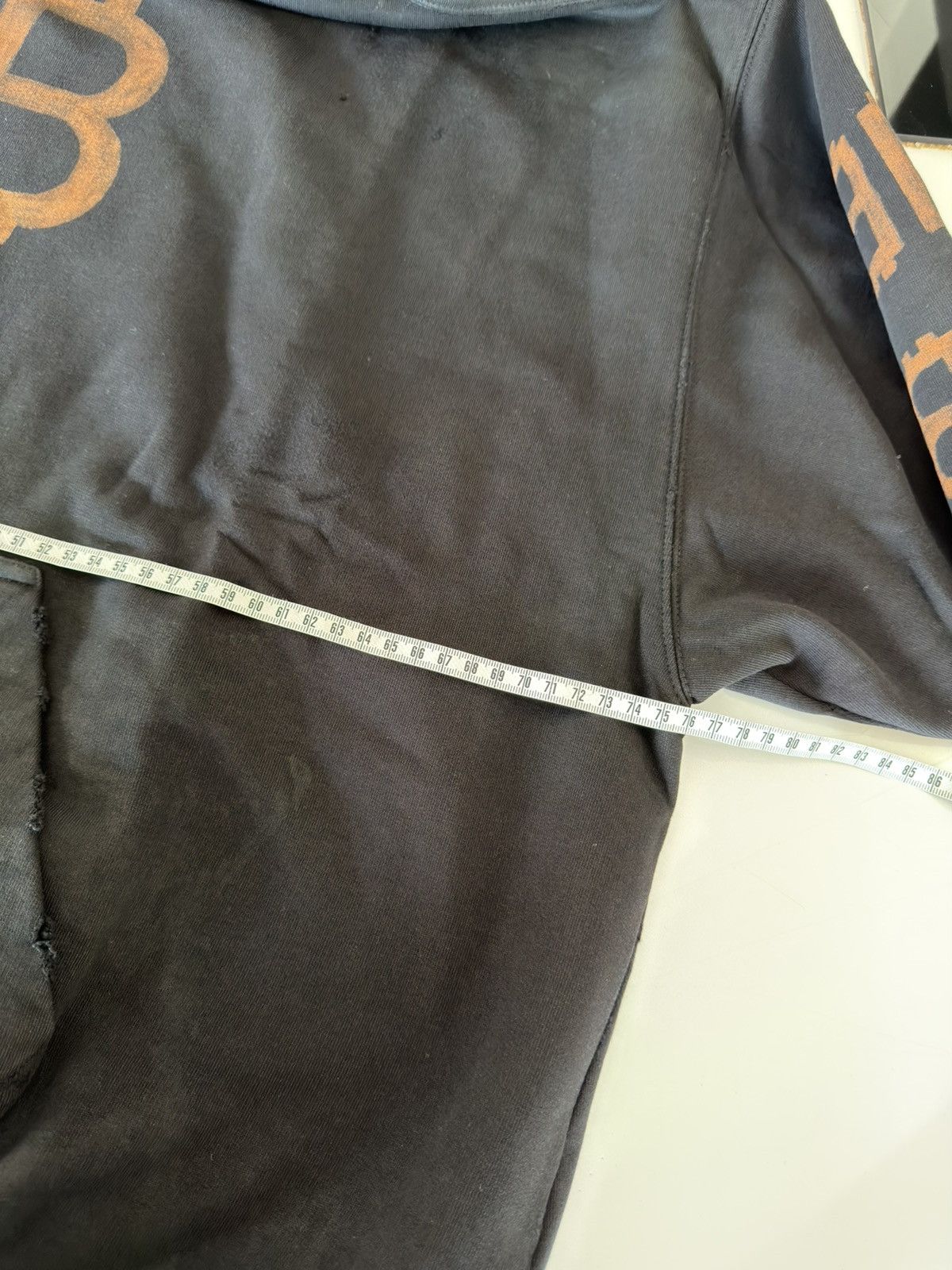 Balenciaga *RARE* BALENCIAGA DEMNA DISTRESSED BITCOIN HOODIE XXL BOXY Size US XXL / EU 58 / 5 - 17 Thumbnail