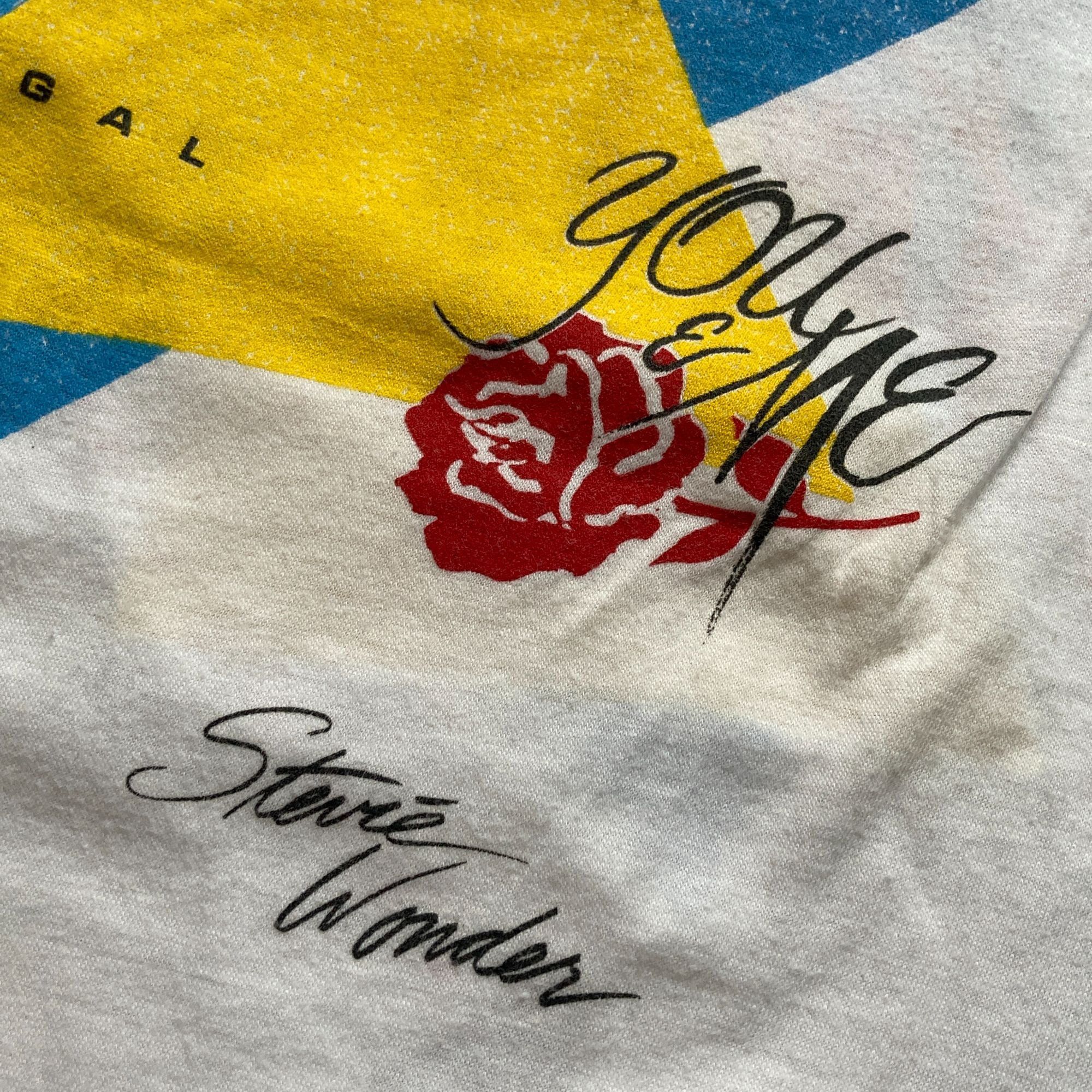 Other Stevie Wonder Tour Europe Summer 84 Vintage Single Stitch T- Size US M / EU 48-50 / 2 - 7 Thumbnail
