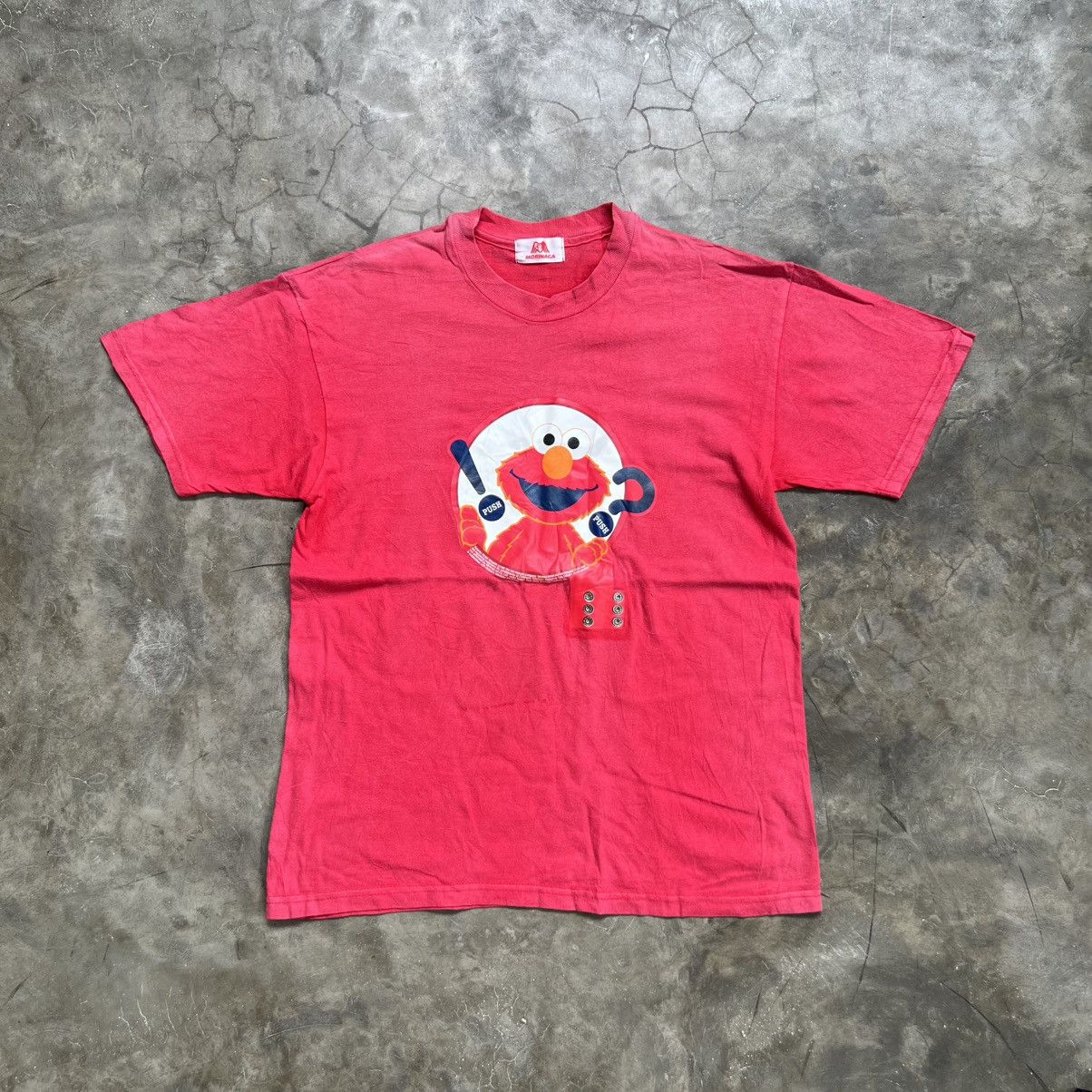 Cartoon Network Vintage 99s Elmo Cartoon T-shirt Size US M / EU 48-50 / 2 - 1 Thumbnail
