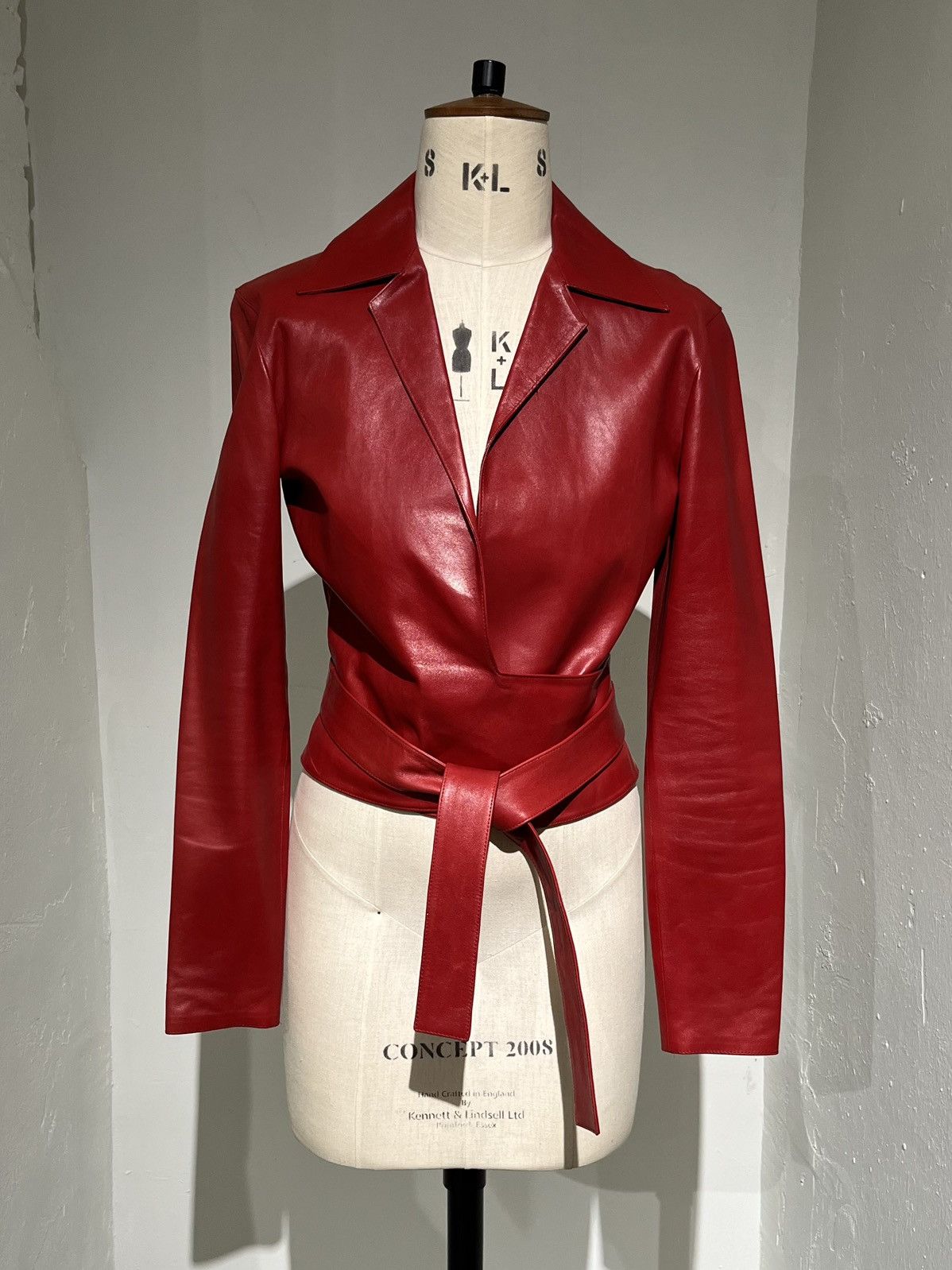 Gucci 2001 Tom Ford Wrap Leather Shirt Size S / US 4 / IT 40 - 1 Thumbnail