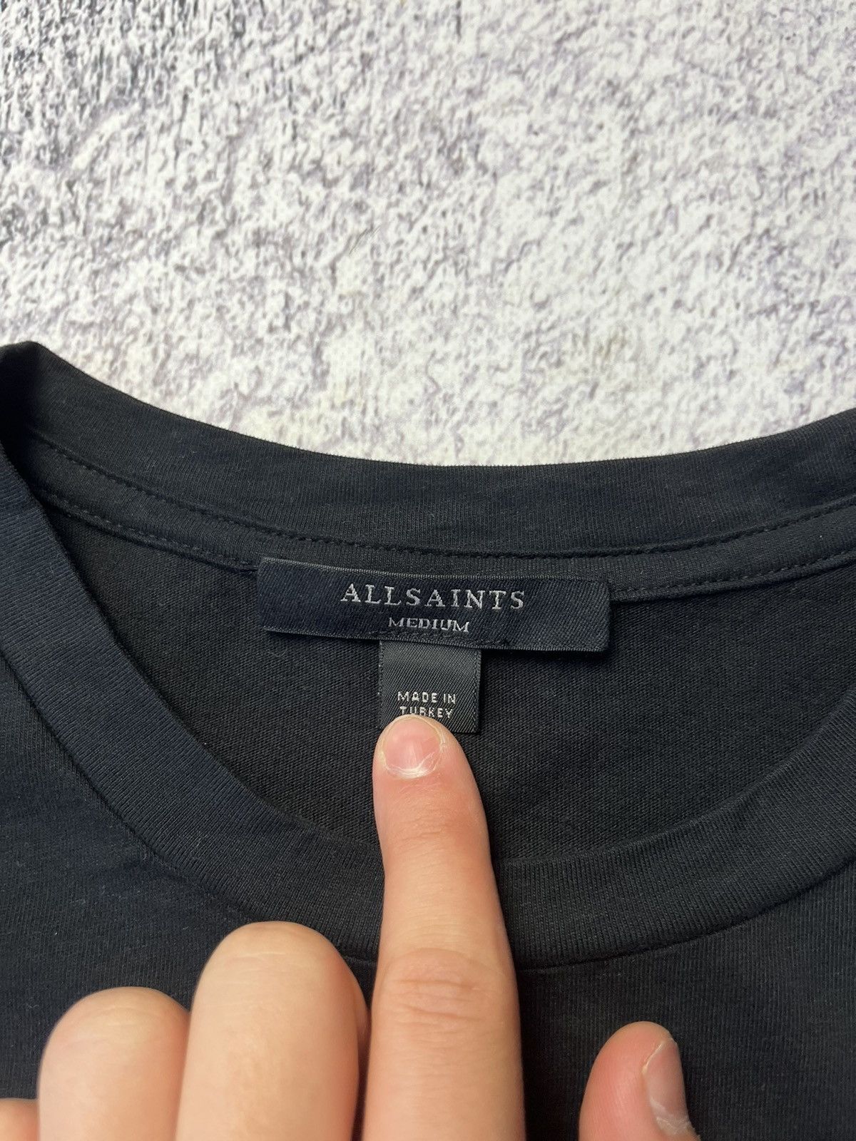Allsaints Vintage Allsaints Big logo T-Shirt Size US M / EU 48-50 / 2 - 8 Thumbnail