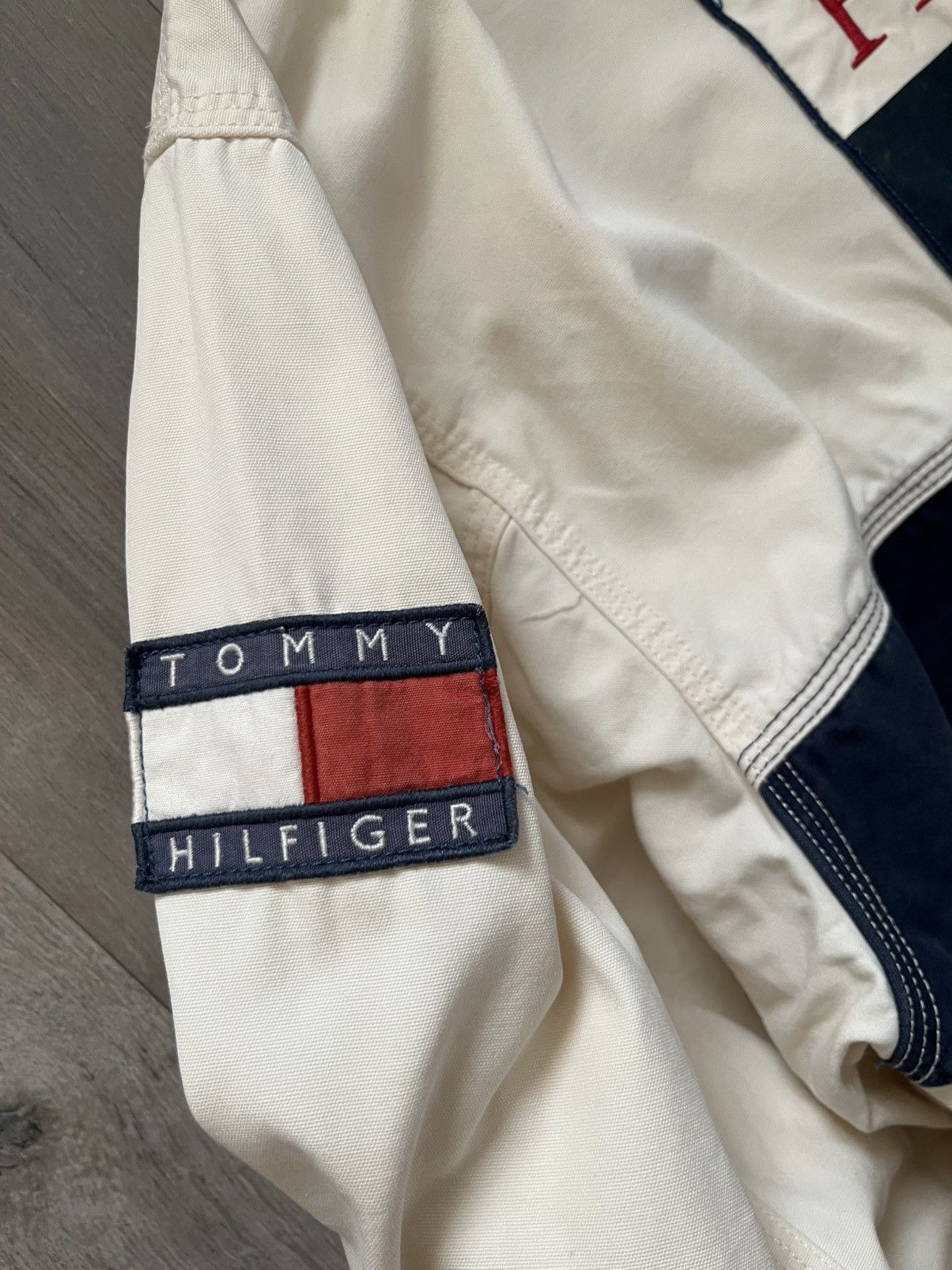 Tommy Hilfiger Vintage Tommy Hilfiger Smock 1/2 Jacket Size US XXL / EU 58 / 5 - 12 Thumbnail