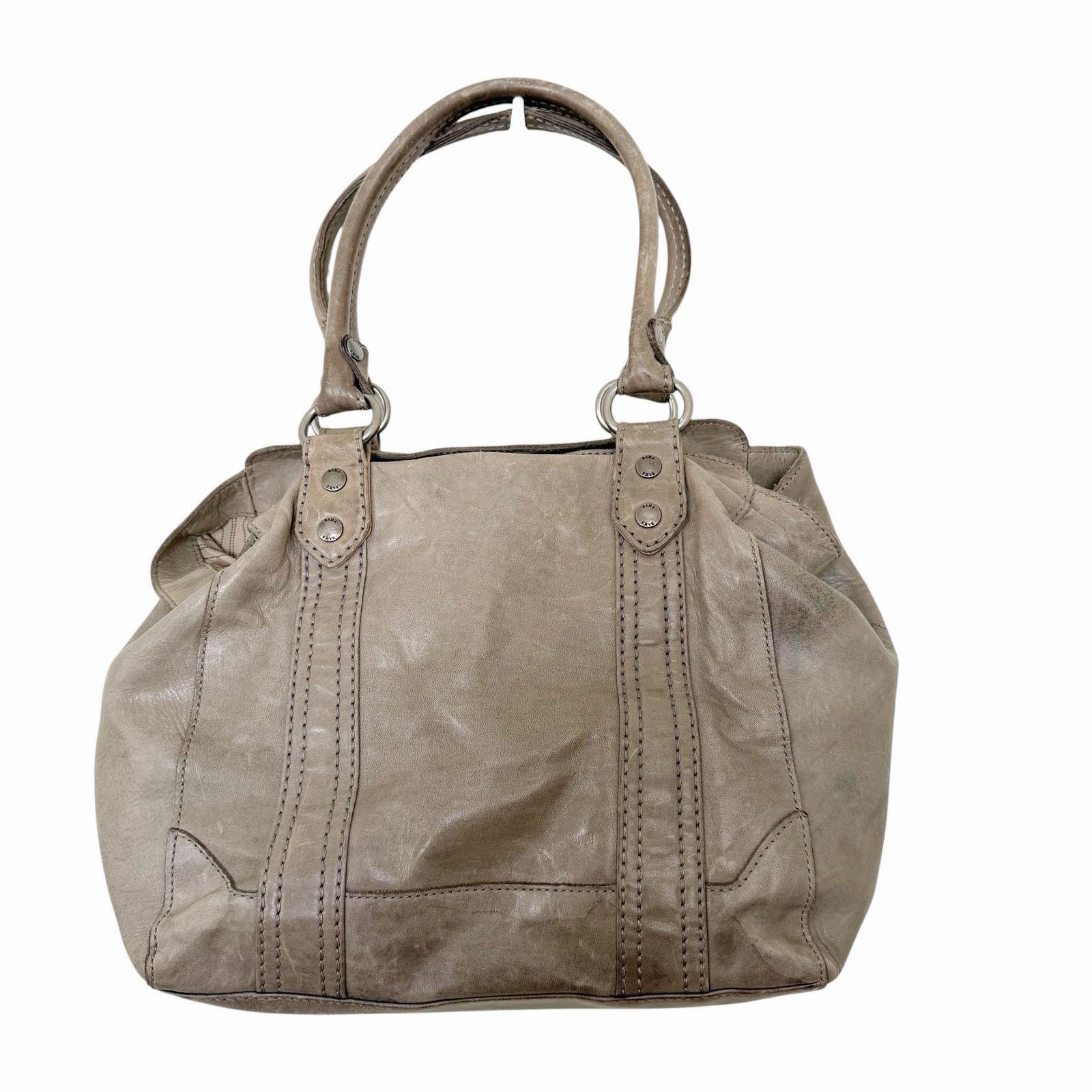 Frye Frye Melissa Gray Leather Tote Shouder Bag Size ONE SIZE - 5 Thumbnail