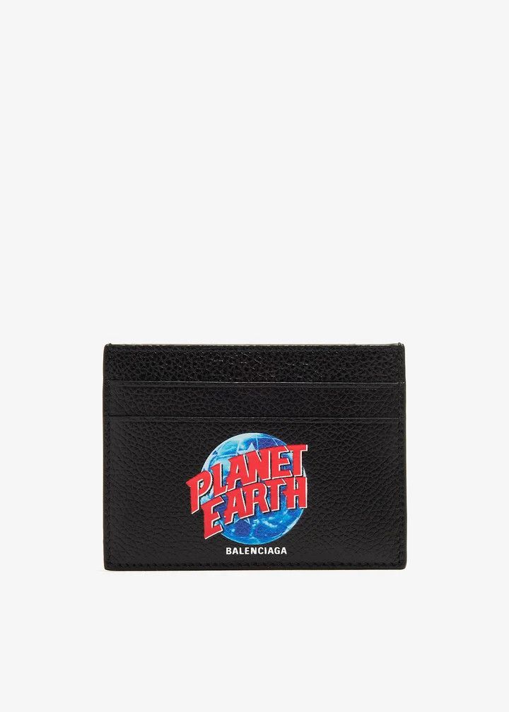 Balenciaga o1s1wg110326 Size: OS / Cash Card Holder in Black Size ONE SIZE - 1 Thumbnail