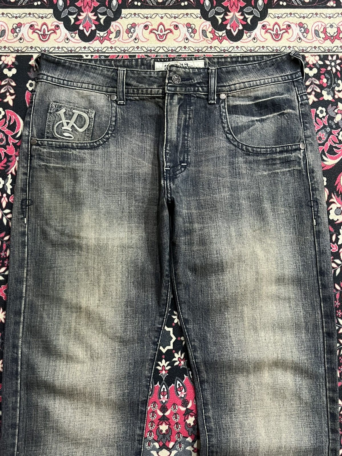 Von Dutch ⚡️Grunge⚡️Vintage Von Dutch Embroidery Patch Black Faded Jeans Size US 34 / EU 50 - 4 Thumbnail