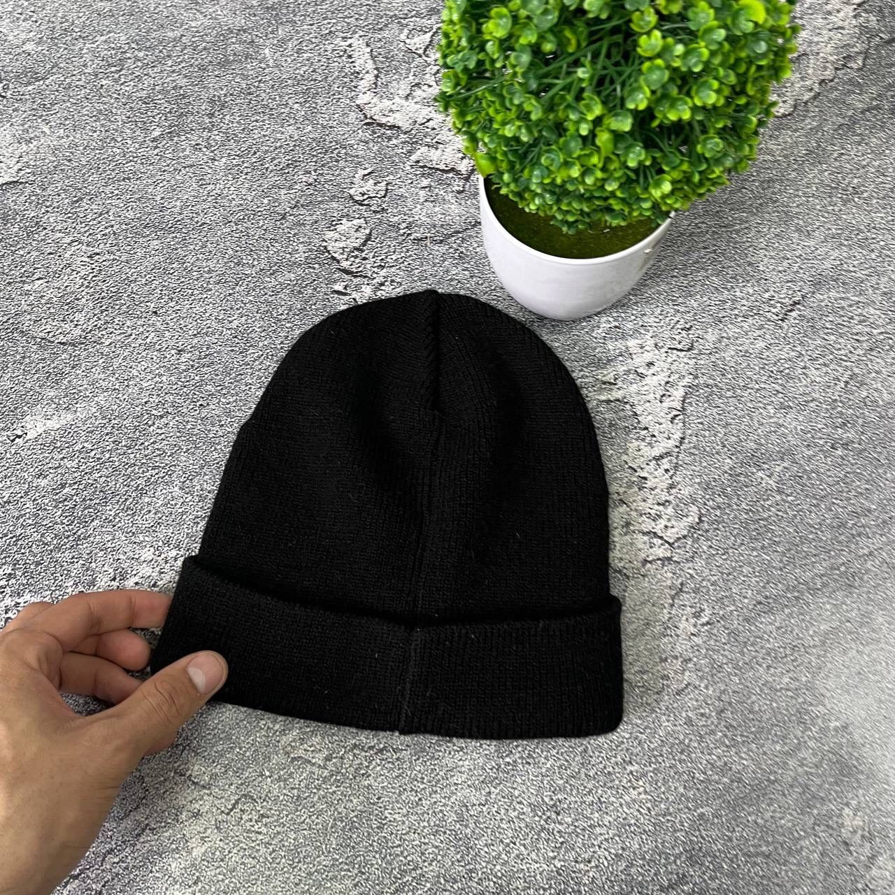 Vintage YB Beanie Logo BSC Young Boys Black AG UniSex Hat Size ONE SIZE - 3 Thumbnail