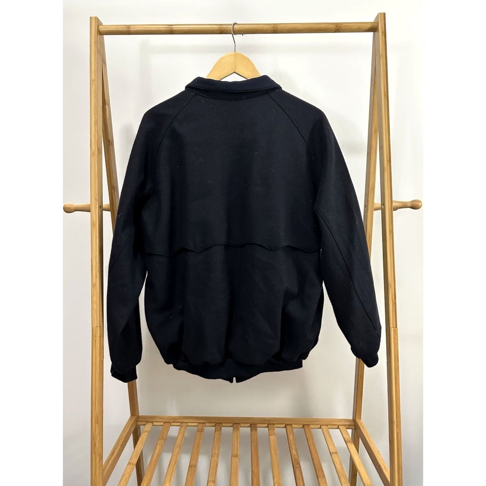 Grenfell Grenfell Jacket Full Zip Bomber Plaid Lined Wool Navy Blue Size 44 Mens Size US S / EU 44-46 / 1 - 2 Thumbnail