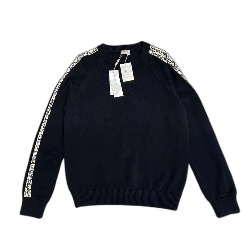 Dior Dior Black and White Knit Sweater XL-2506 Size US XL / EU 56 / 4 - 1 Thumbnail