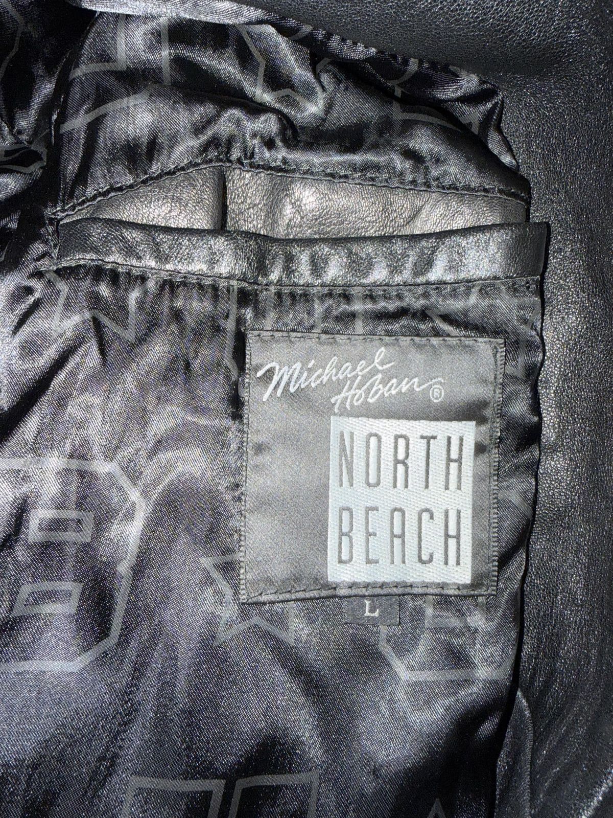 Michael Hoban VTG 1980s NORTH BEACH MICHAEL HOBAN LEATHER JACKET Size US L / EU 52-54 / 3 - 8 Thumbnail